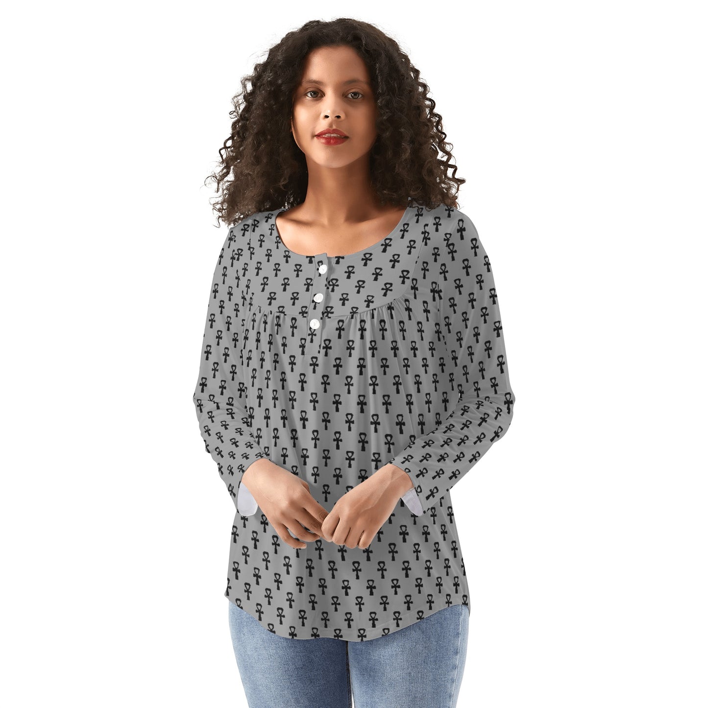 Women's Blouse Shirt ANKH