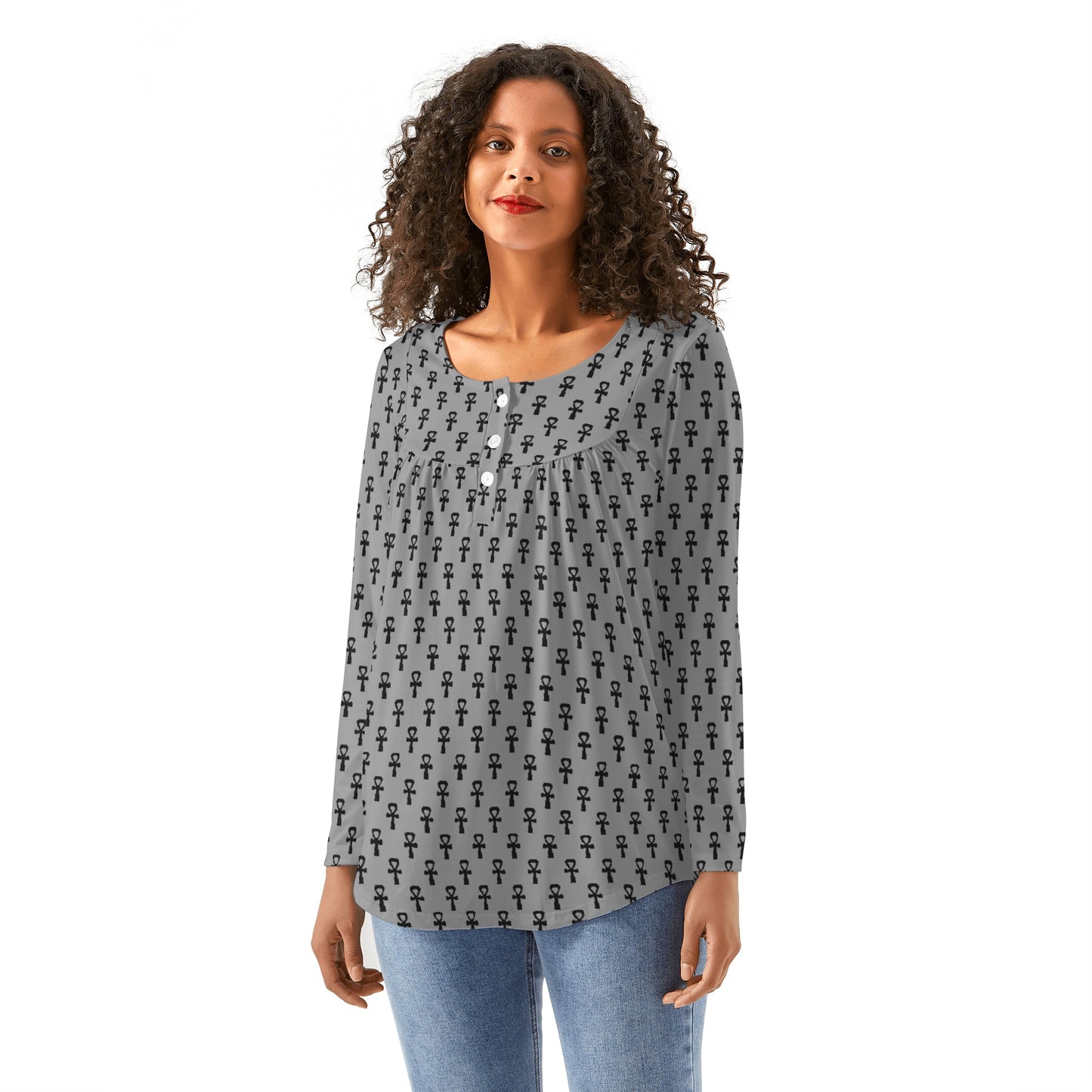 Women's Blouse Shirt ANKH