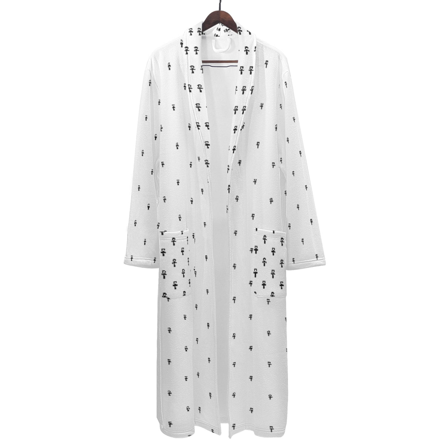 MAAT FOREVER Men's Bathrobe ANKH