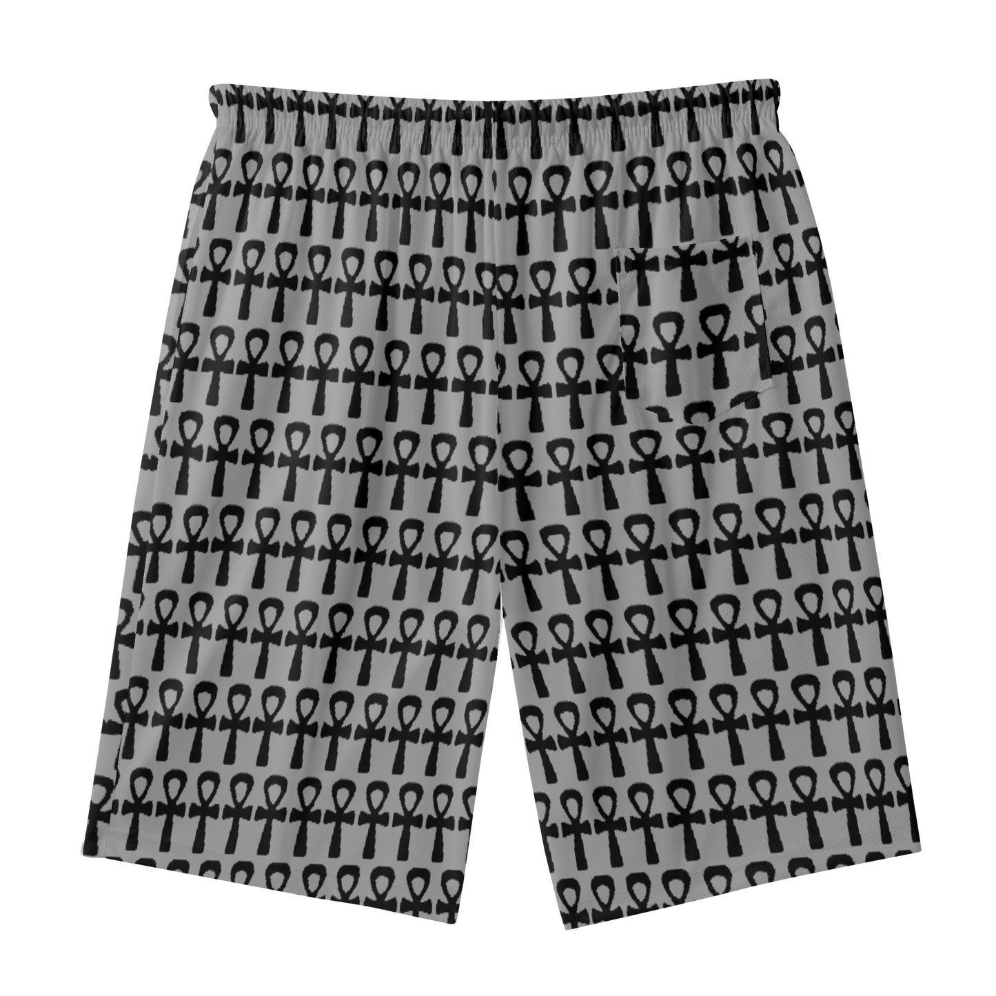 MAAT FOREVER Men's Lightweight Beach Shorts ANKH