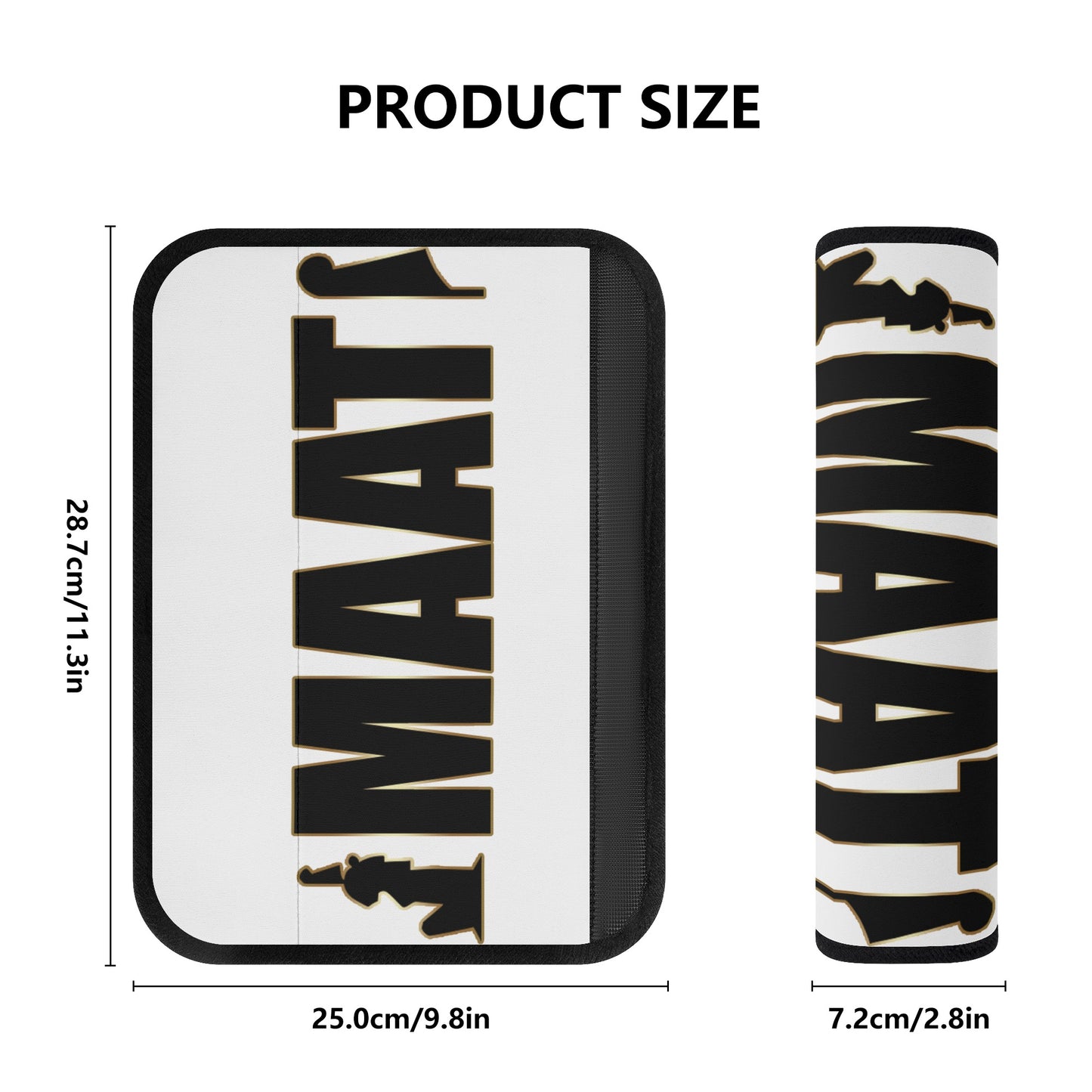 MAAT FOREVER Car Seat Belt Covers