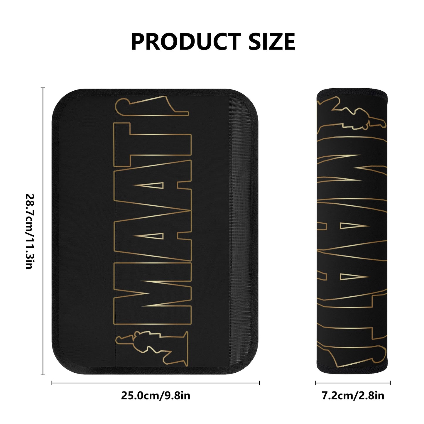 MAAT FOREVER Car Seat Belt Covers