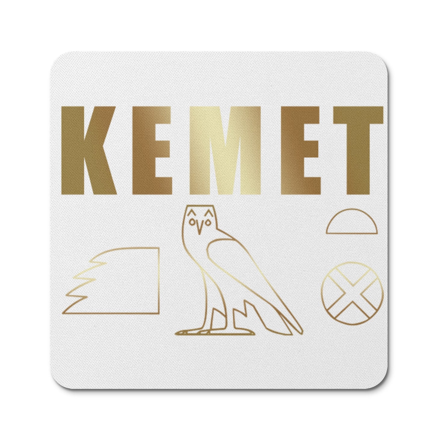 MAAT FOREVER Rubber Coasters Sets