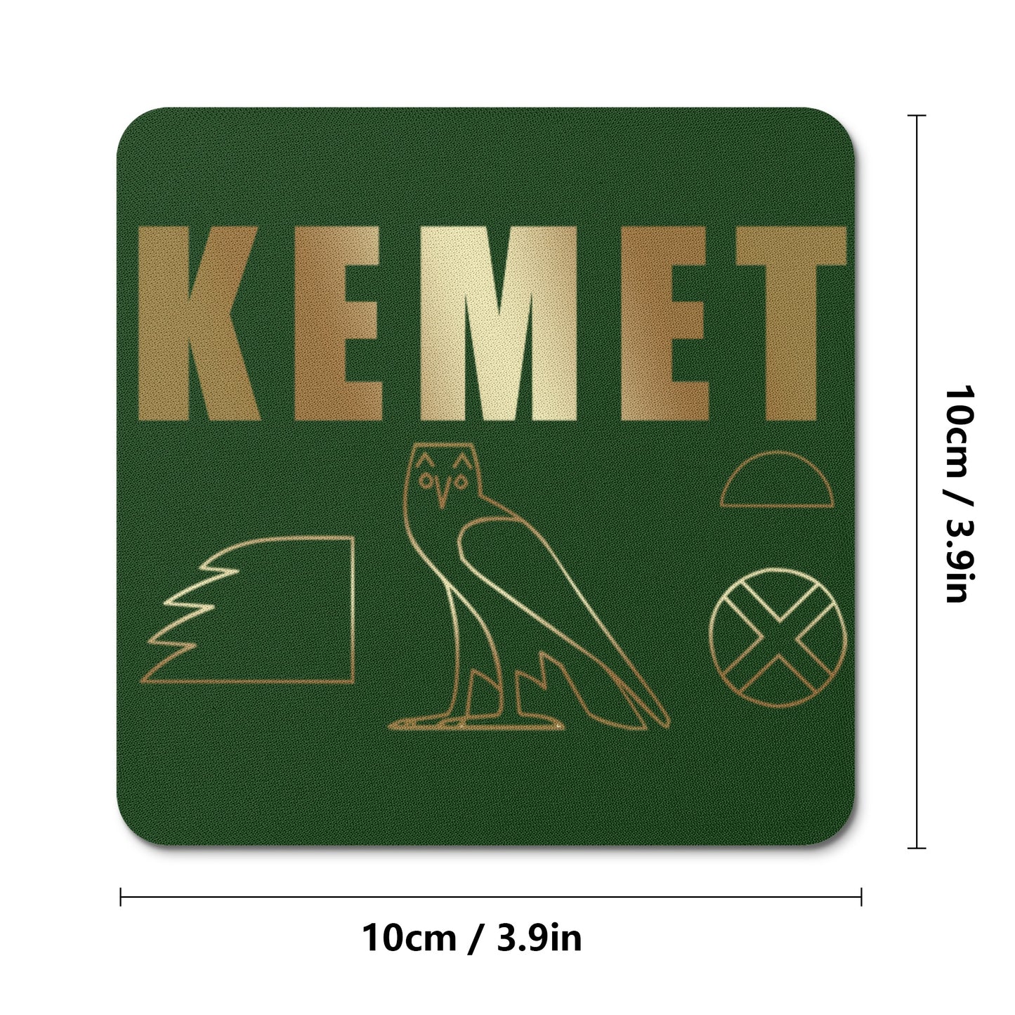 MAAT FOREVER Rubber Coasters Sets