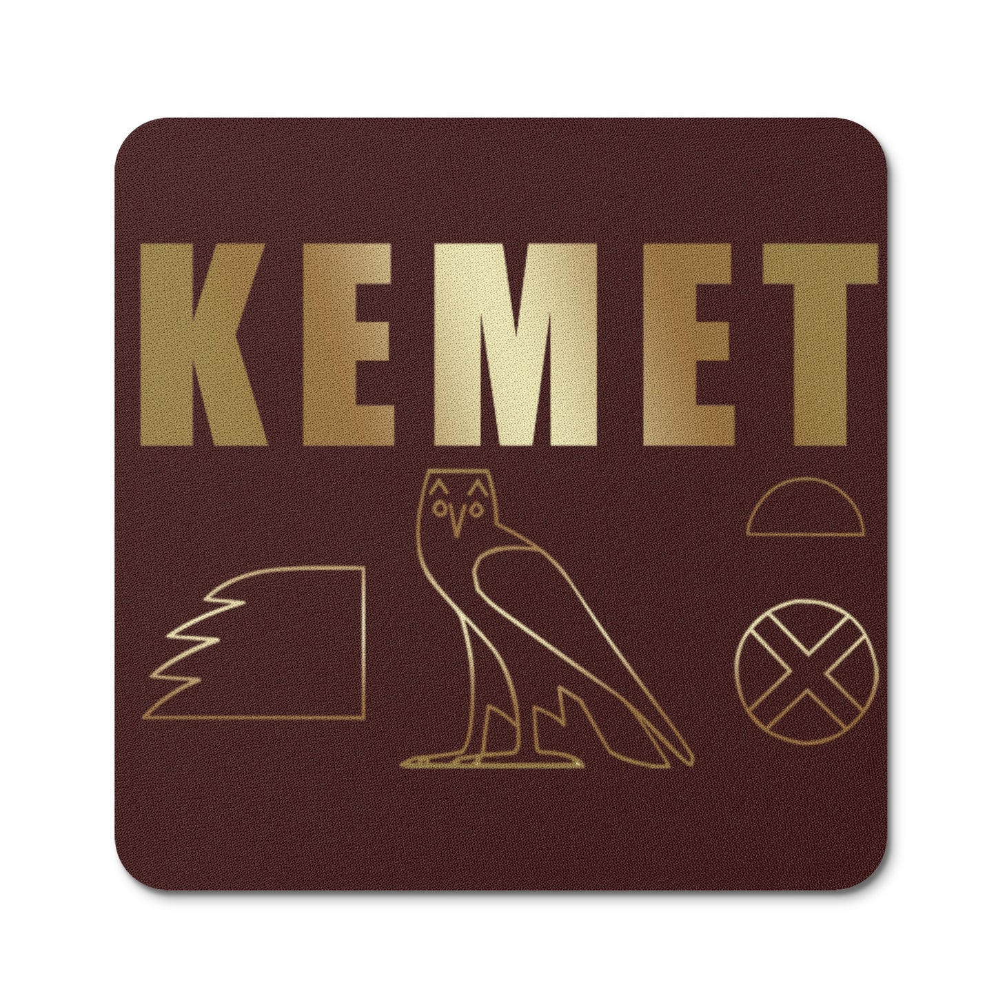 MAAT FOREVER Rubber Coasters Sets