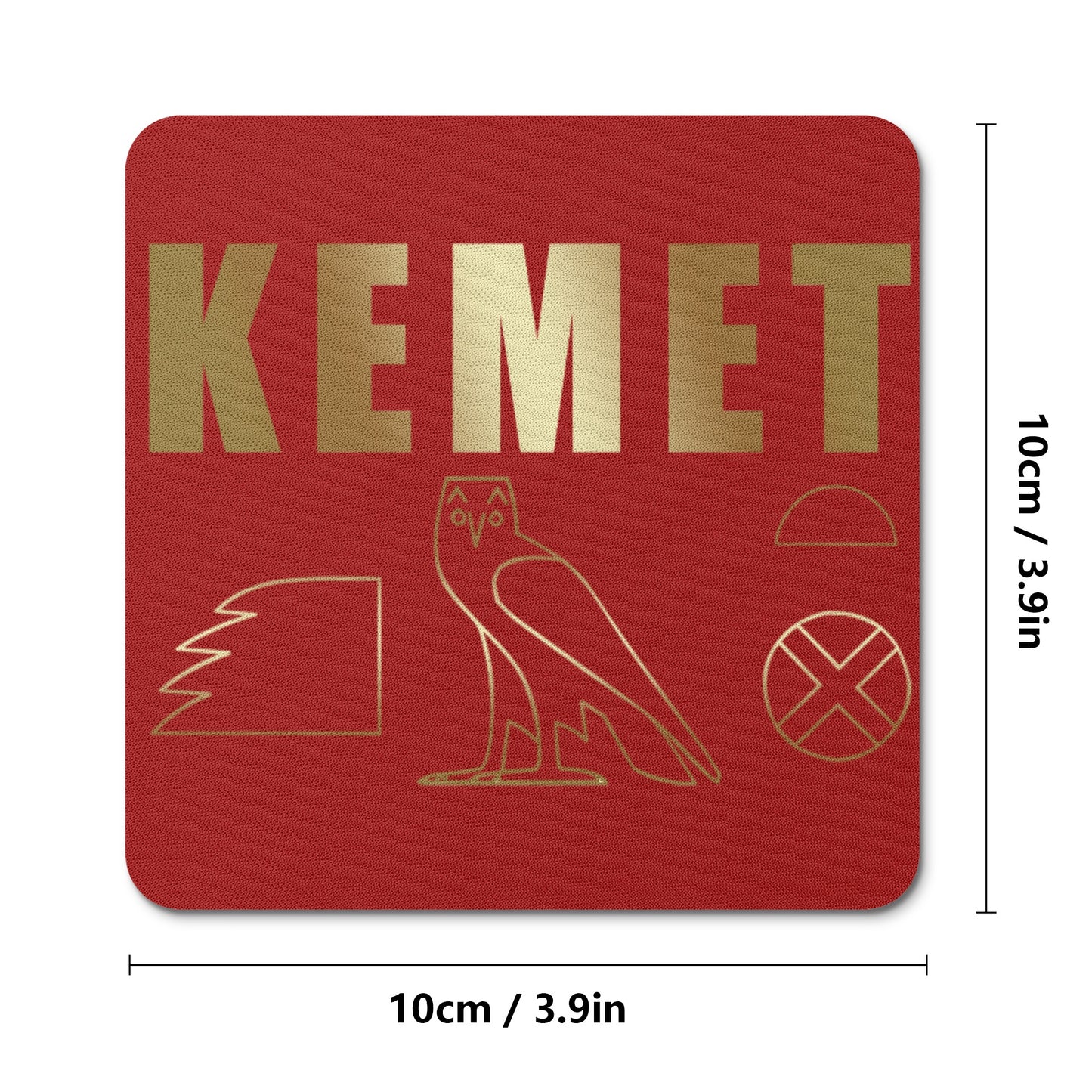 MAAT FOREVER Rubber Coasters Sets