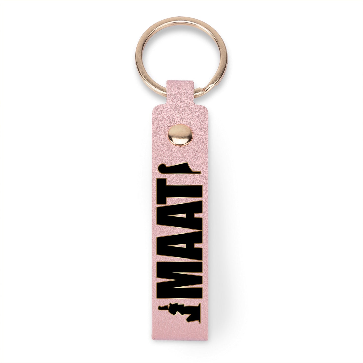 MAAT FOREVER Handcraft Leather Loop Keychain