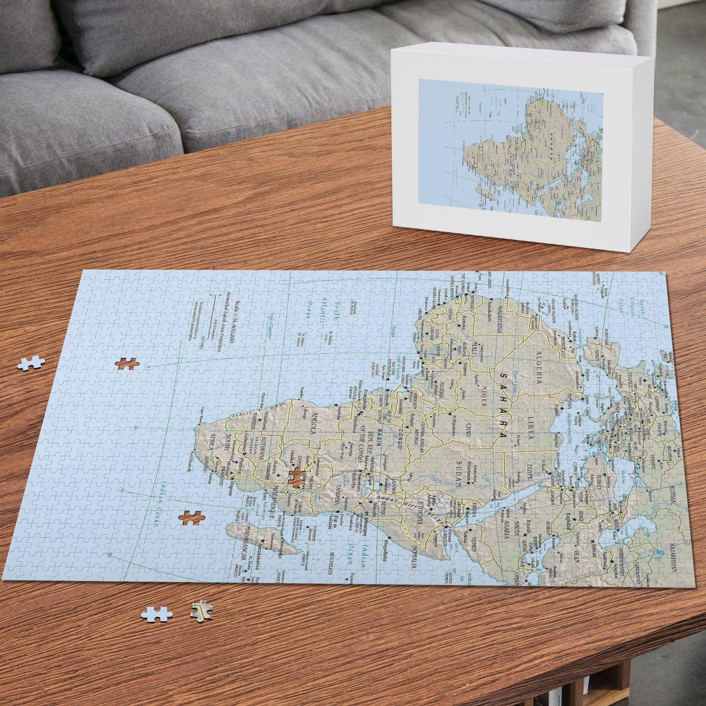 Africa Wooden Picture Puzzle (1000 Pcs)