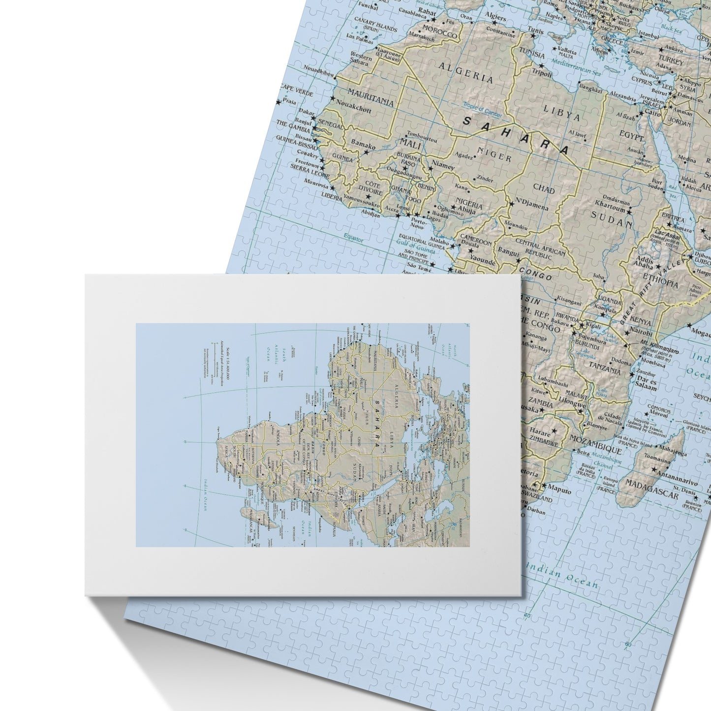 Africa Wooden Picture Puzzle (1000 Pcs)