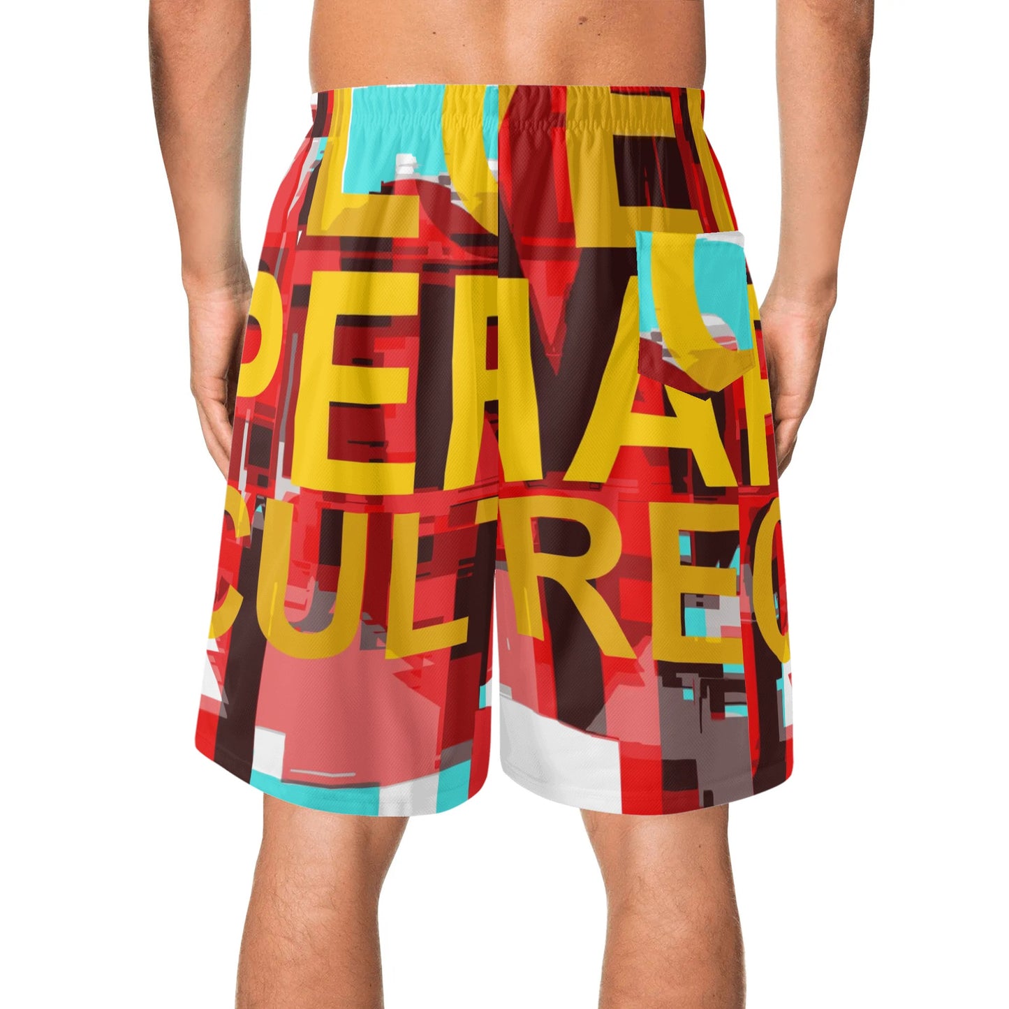 I LOVE PERMACULTURE Mens Lightweight Hawaiian Beach Shorts