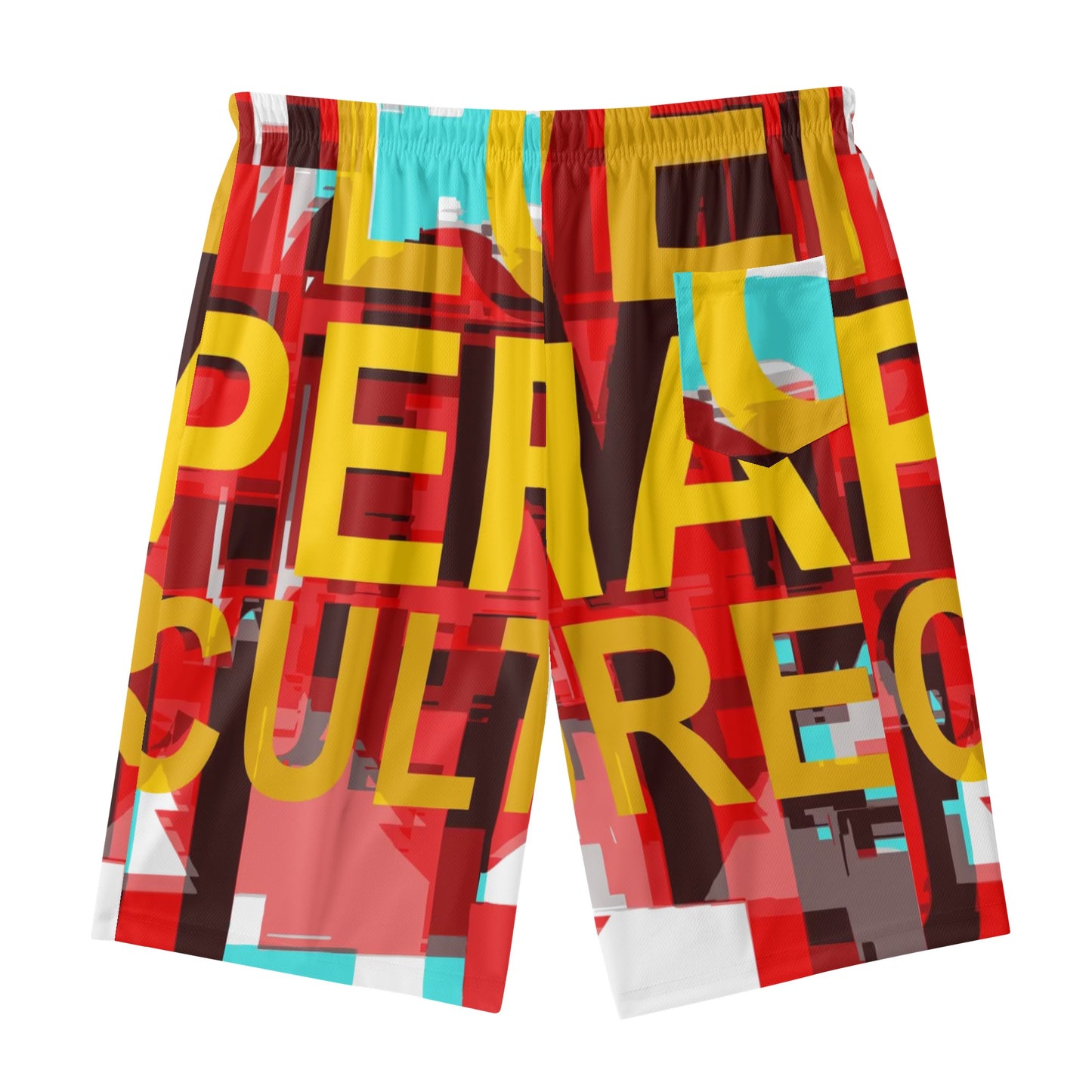 I LOVE PERMACULTURE Mens Lightweight Hawaiian Beach Shorts
