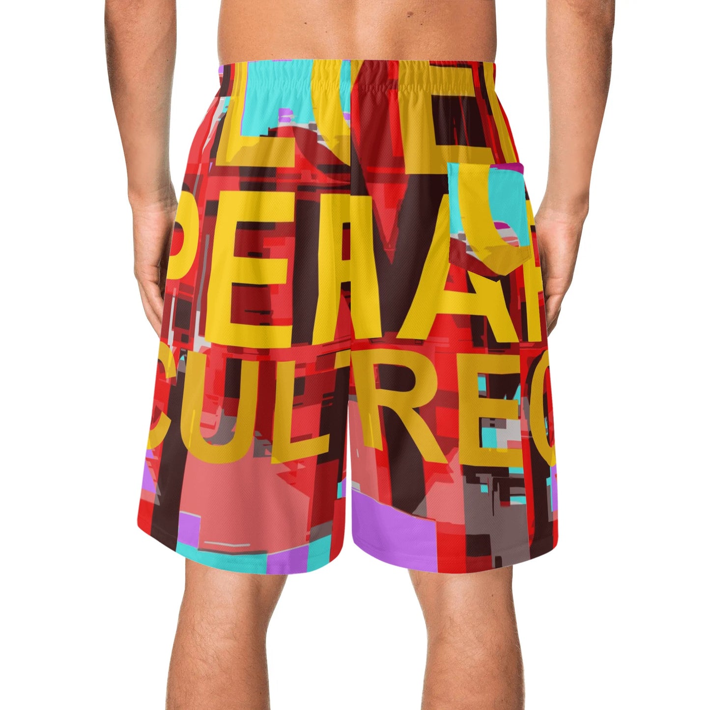 I LOVE PERMACULTURE Mens Lightweight Hawaiian Beach Shorts