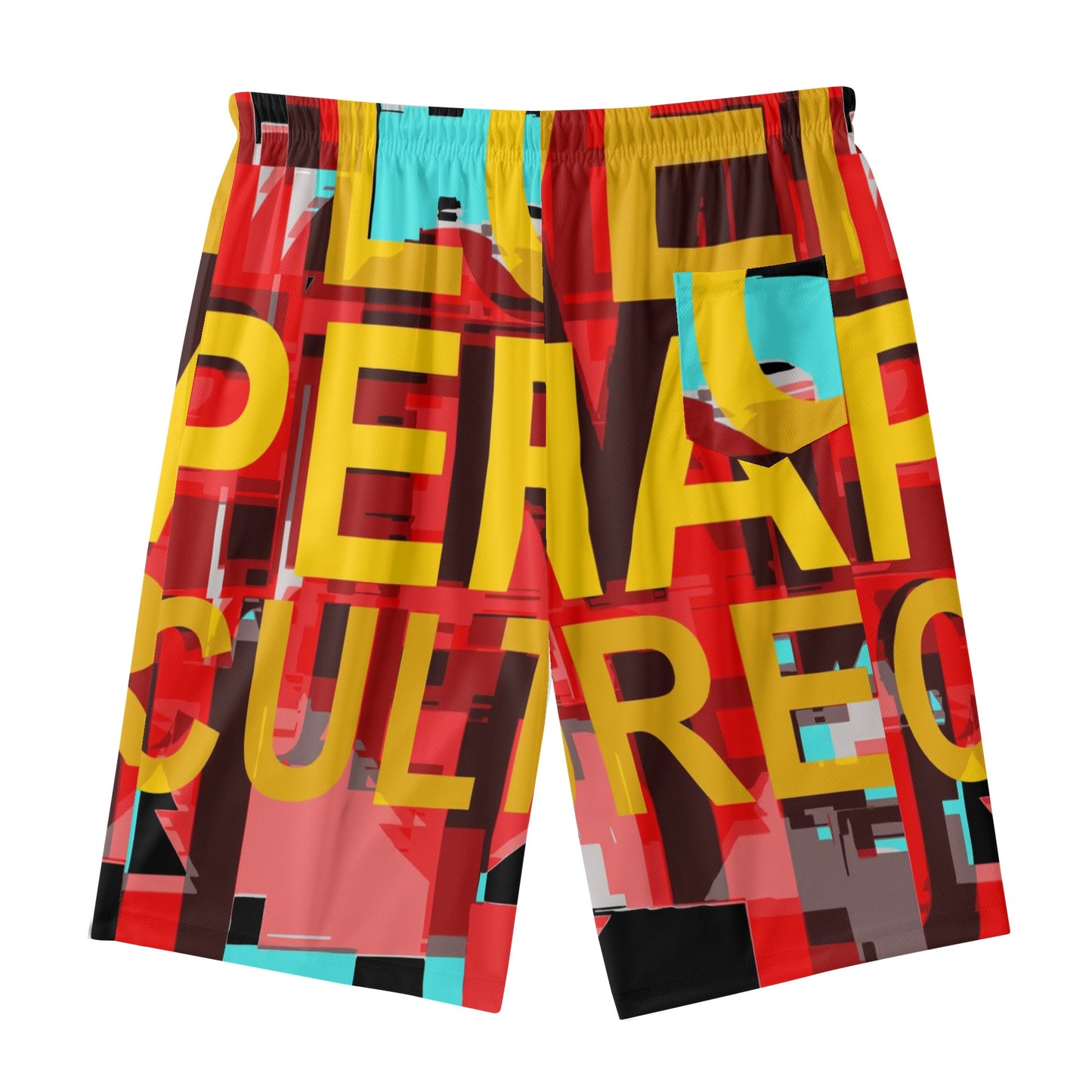 I LOVE PERMACULTURE Mens Lightweight Hawaiian Beach Shorts
