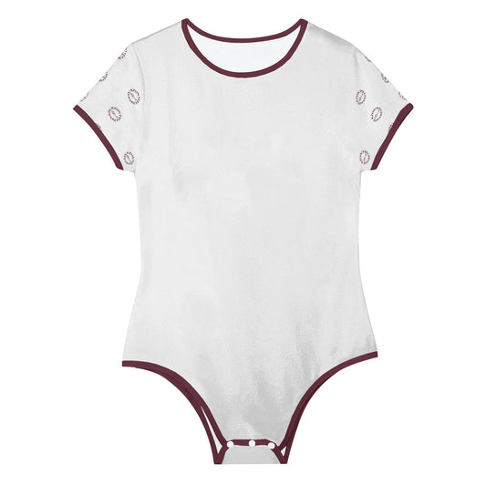 Azonto Womens Crew Neck Short Sleeve Slim Fit Bodysuit
