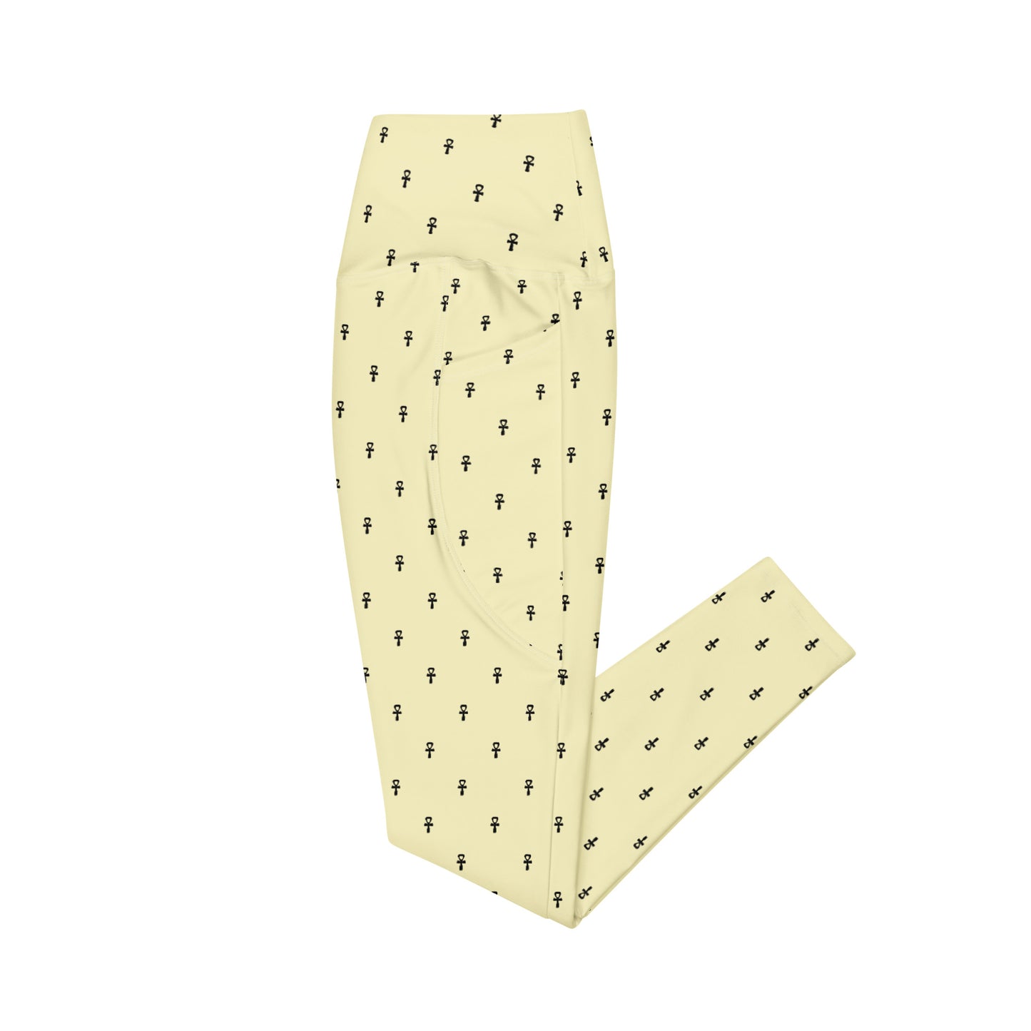 MAAT FOREVER Leggings with pockets ANKH