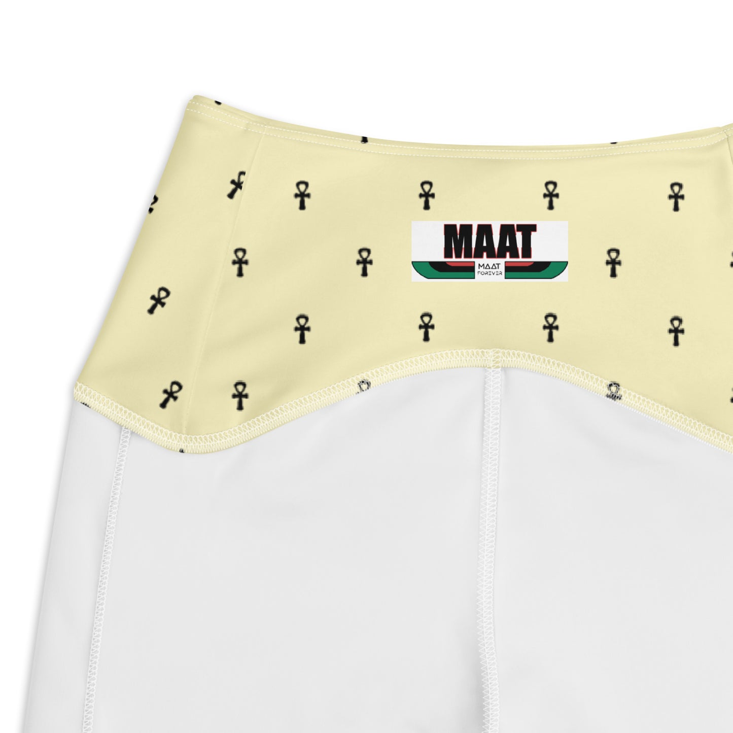 MAAT FOREVER Leggings with pockets ANKH