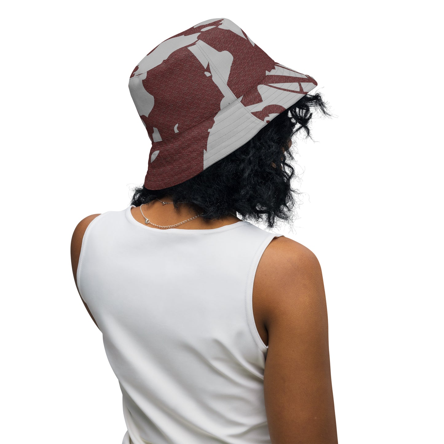 BANTU R G Reversible bucket hat
