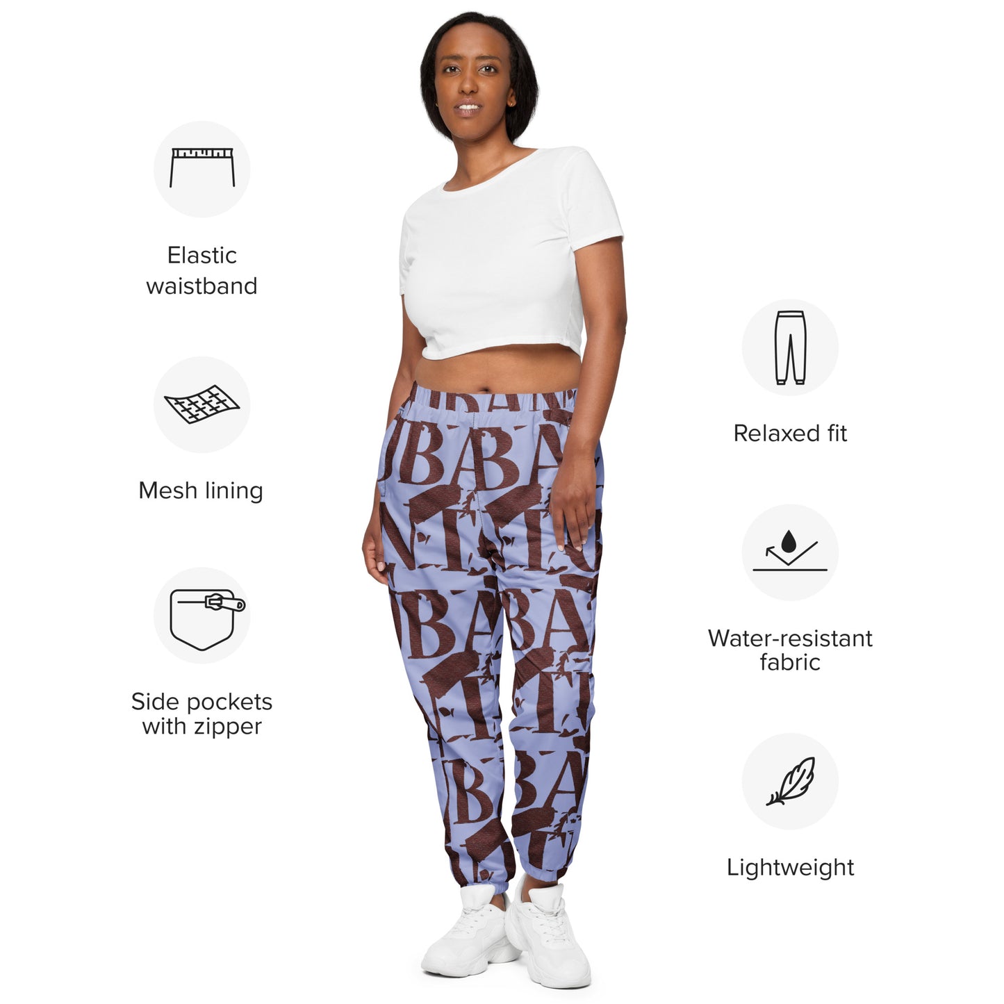 BANTU R G Unisex track pants
