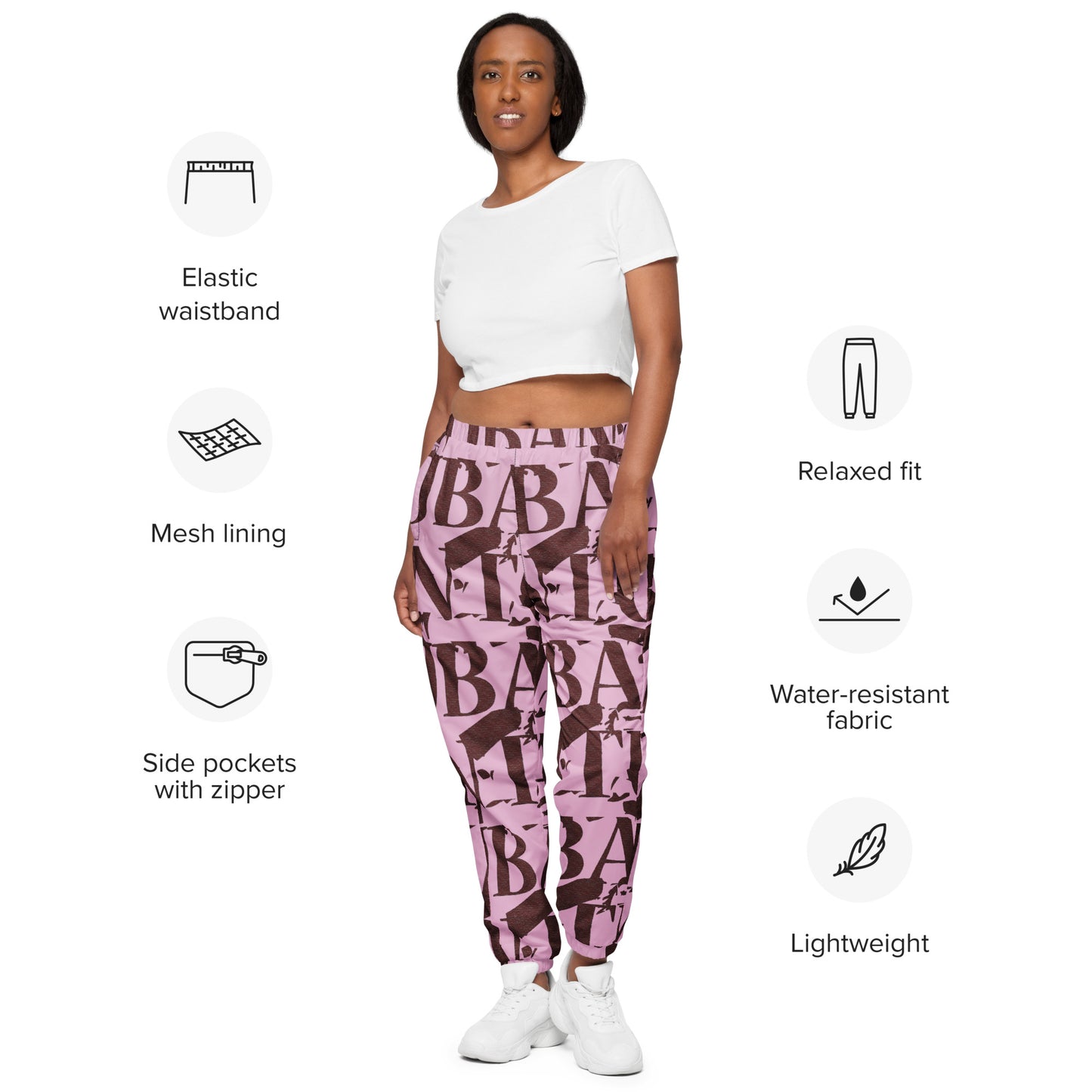 BANTU R G Unisex track pants