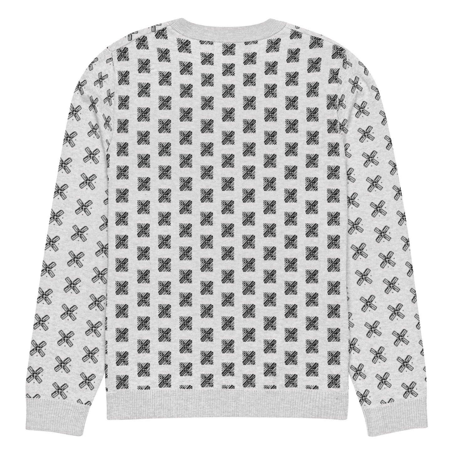 AZONTO Knitted crew neck sweater