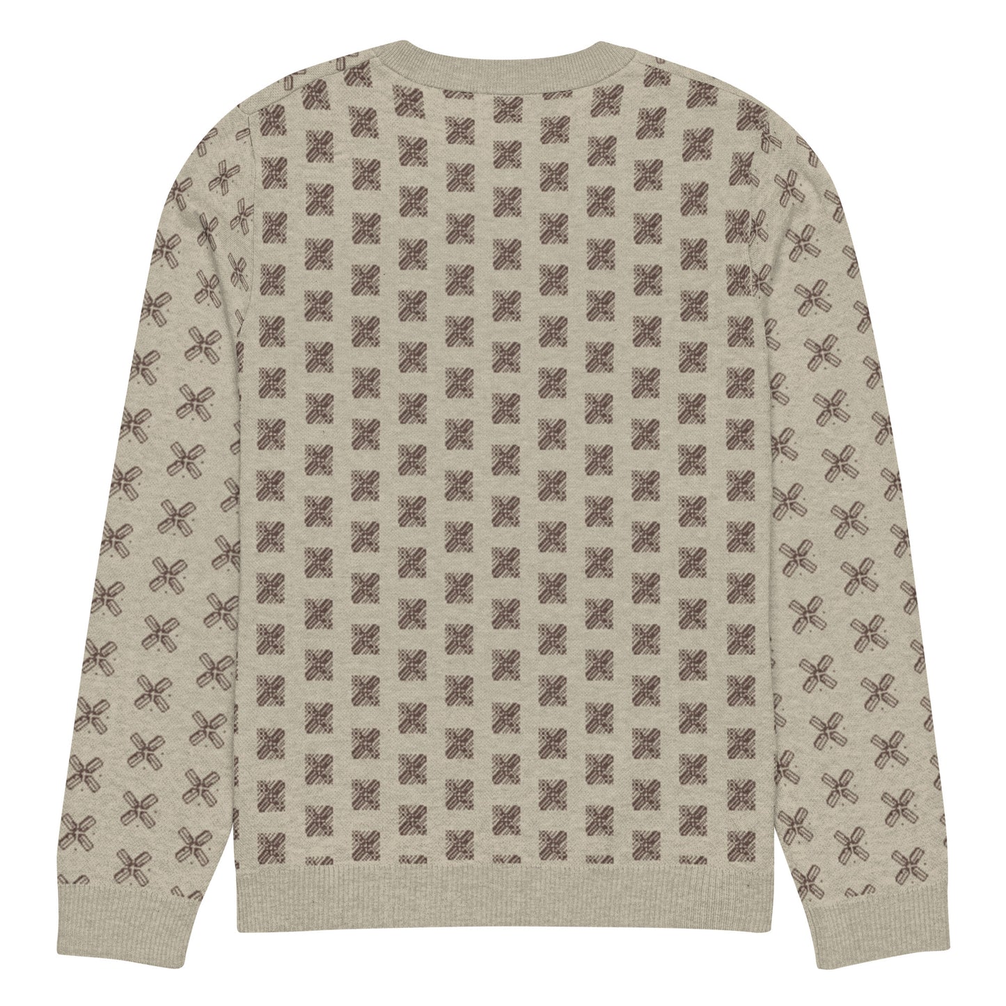 AZONTO Knitted crew neck sweater