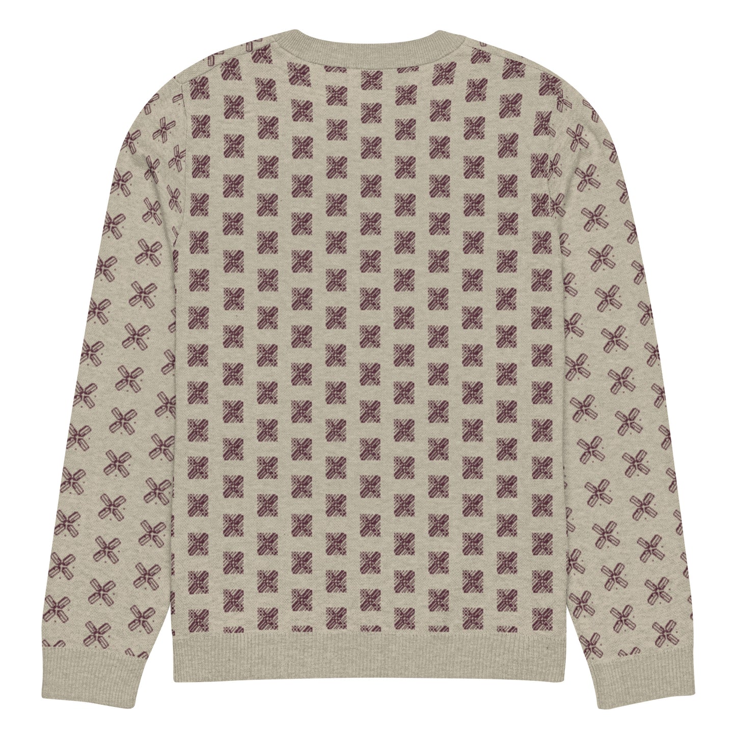 AZONTO Knitted crew neck sweater