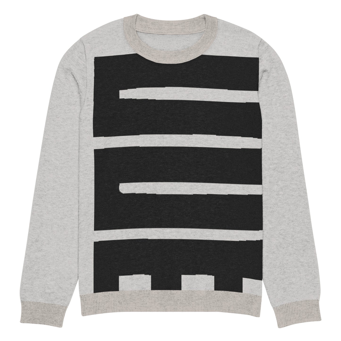 AZONTO Knitted crew neck sweater