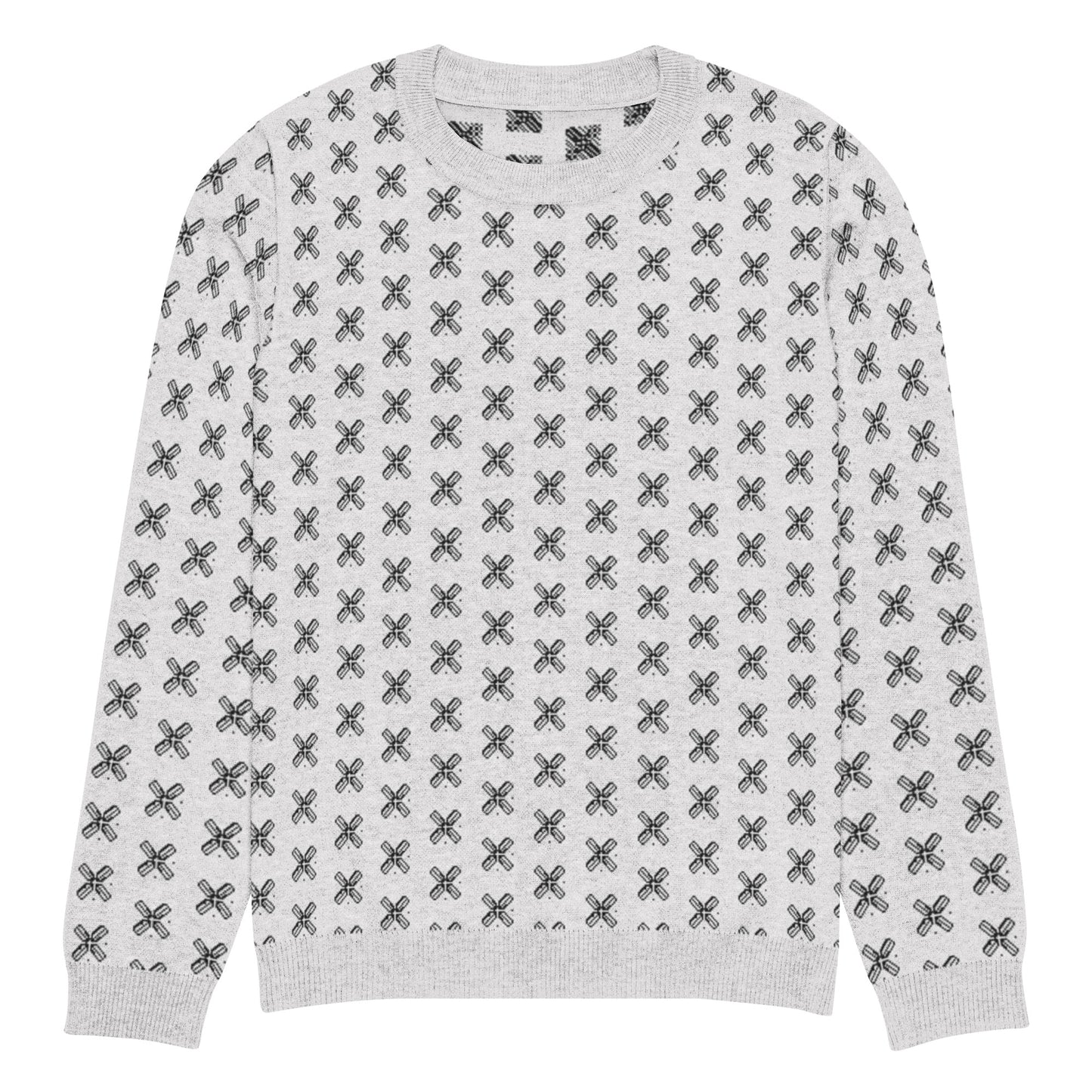 AZONTO Knitted crew neck sweater