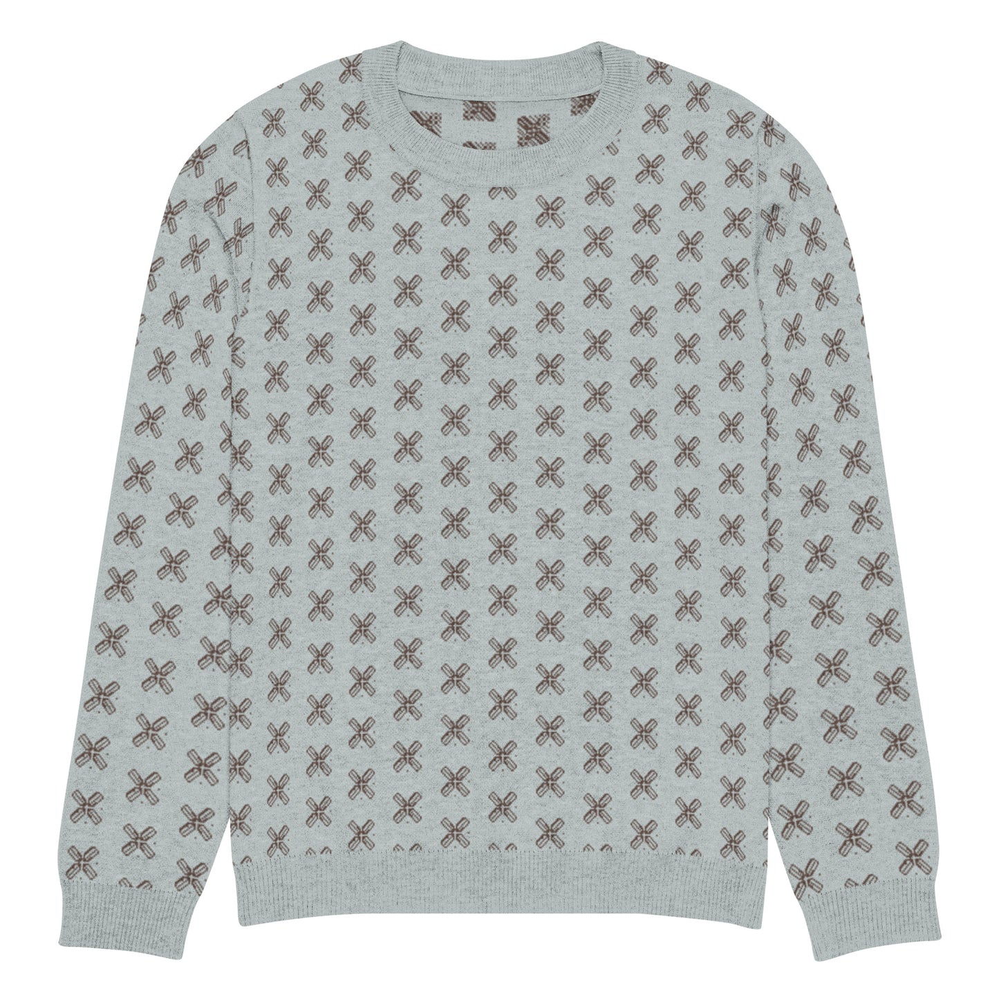 AZONTO Knitted crew neck sweater