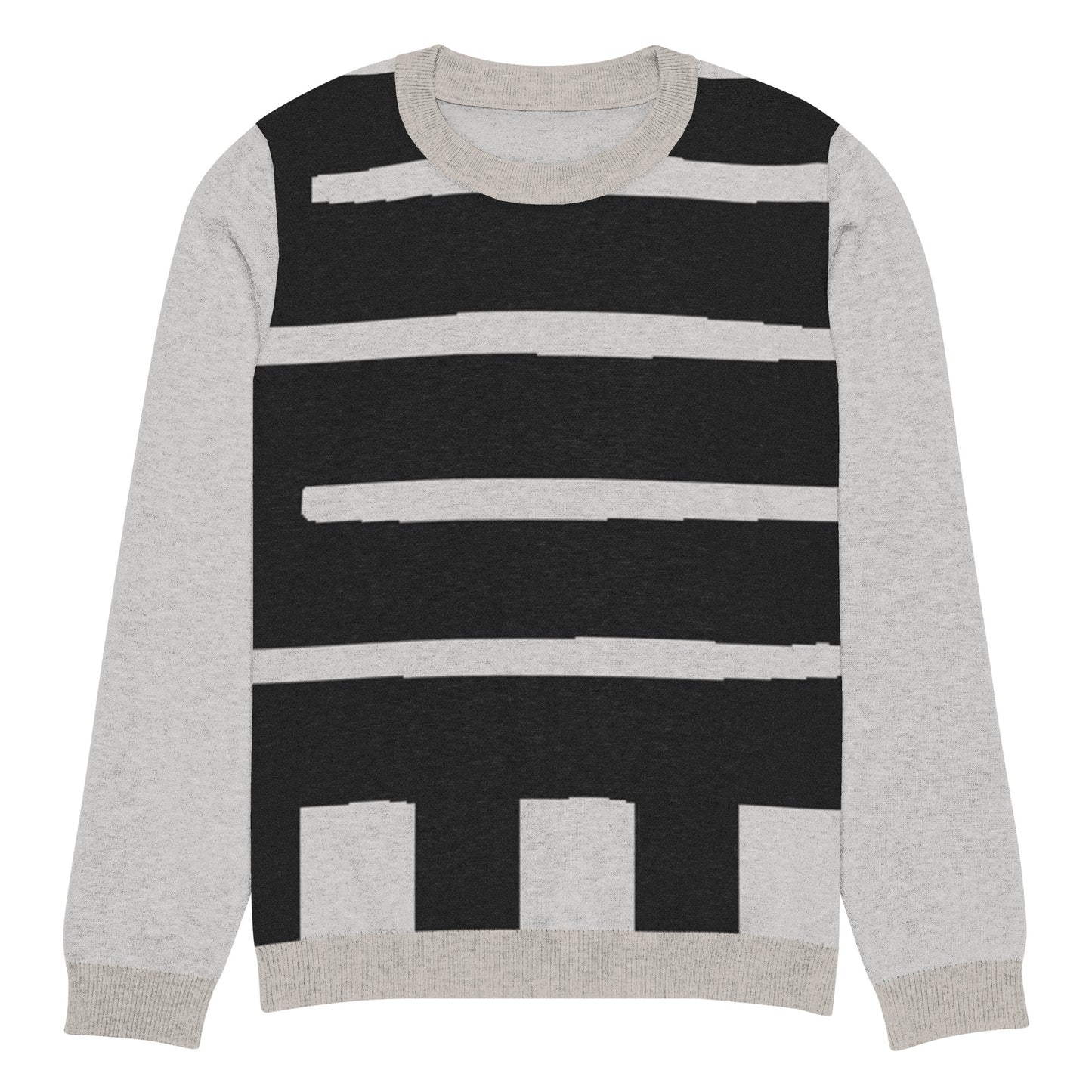AZONTO Knitted crew neck sweater
