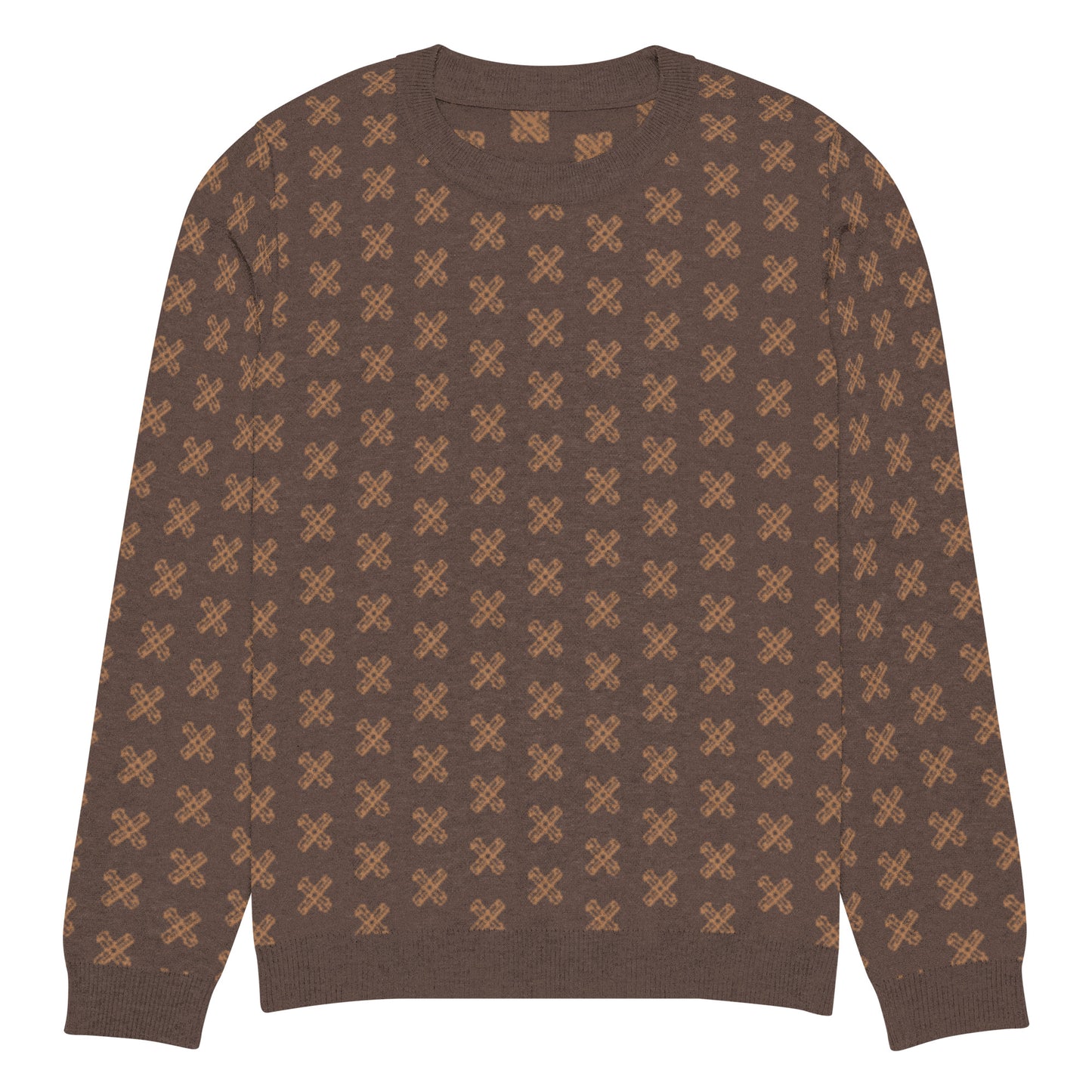 AZONTO Knitted crew neck sweater