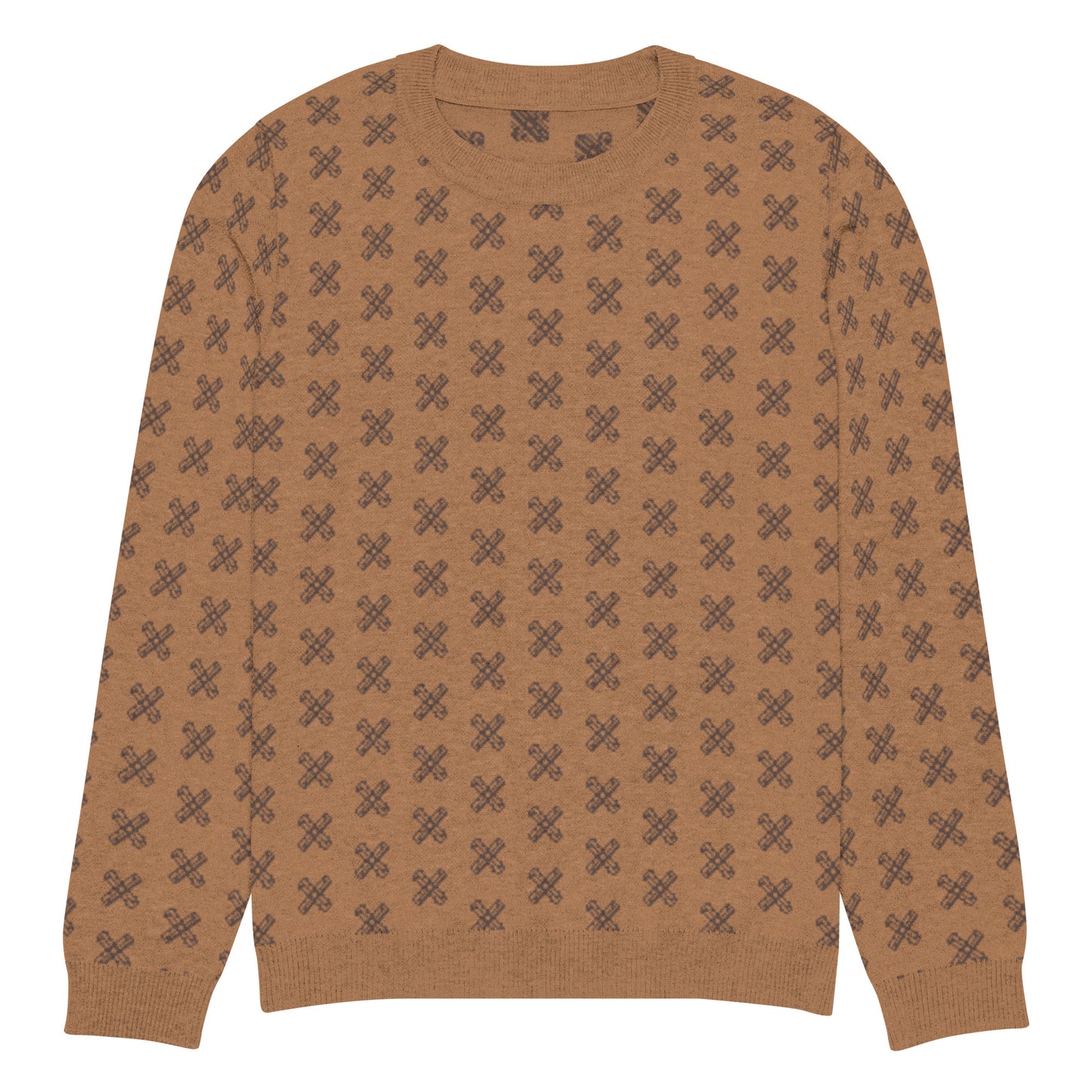 AZONTO Knitted crew neck sweater