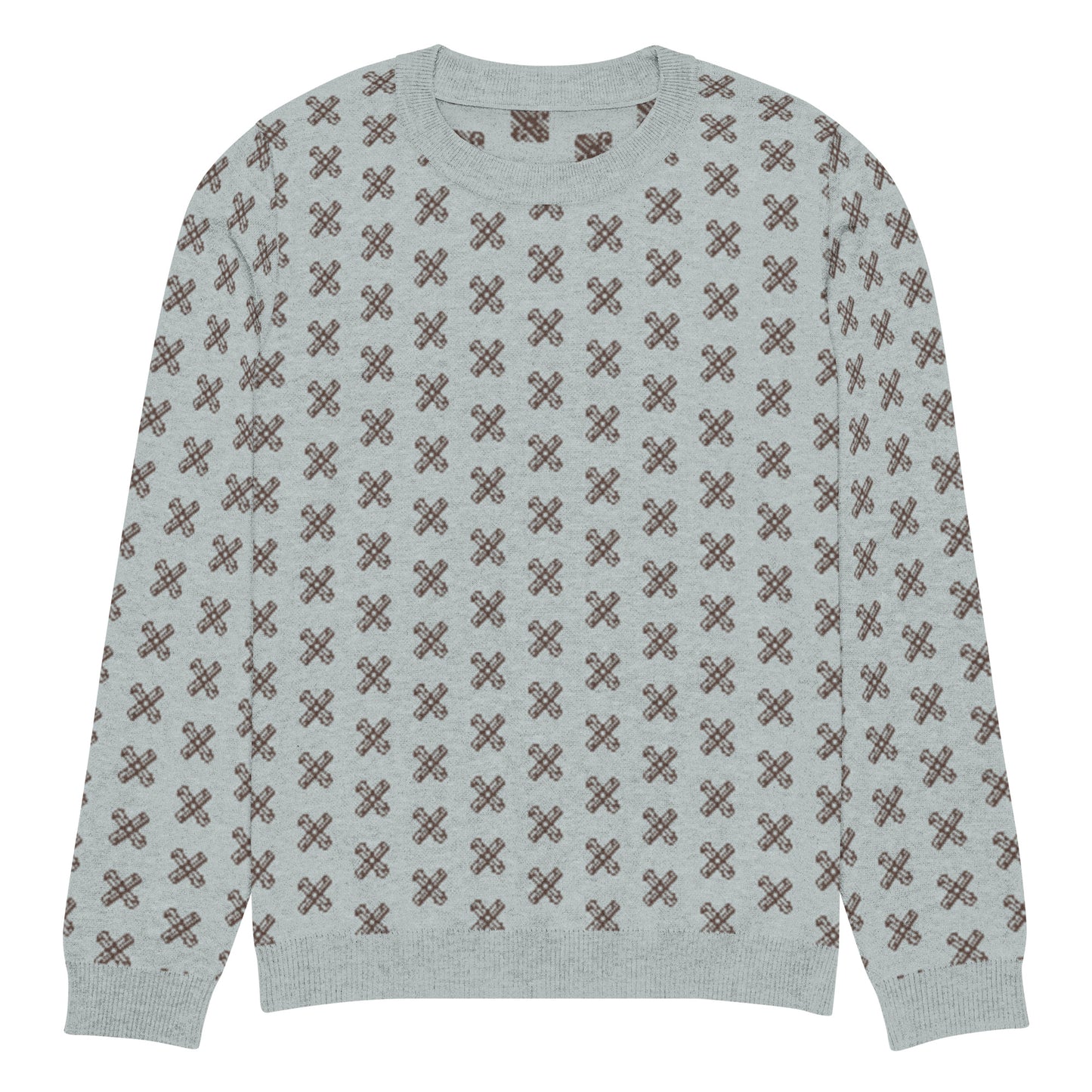 AZONTO Knitted crew neck sweater