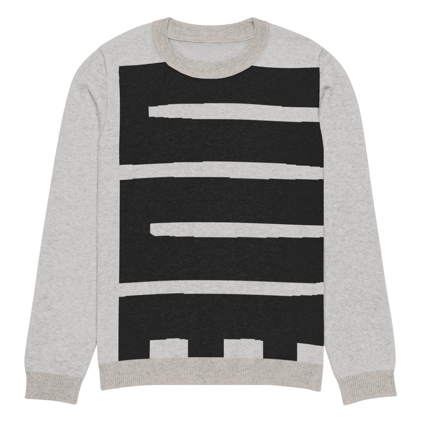 AZONTO Knitted crew neck sweater