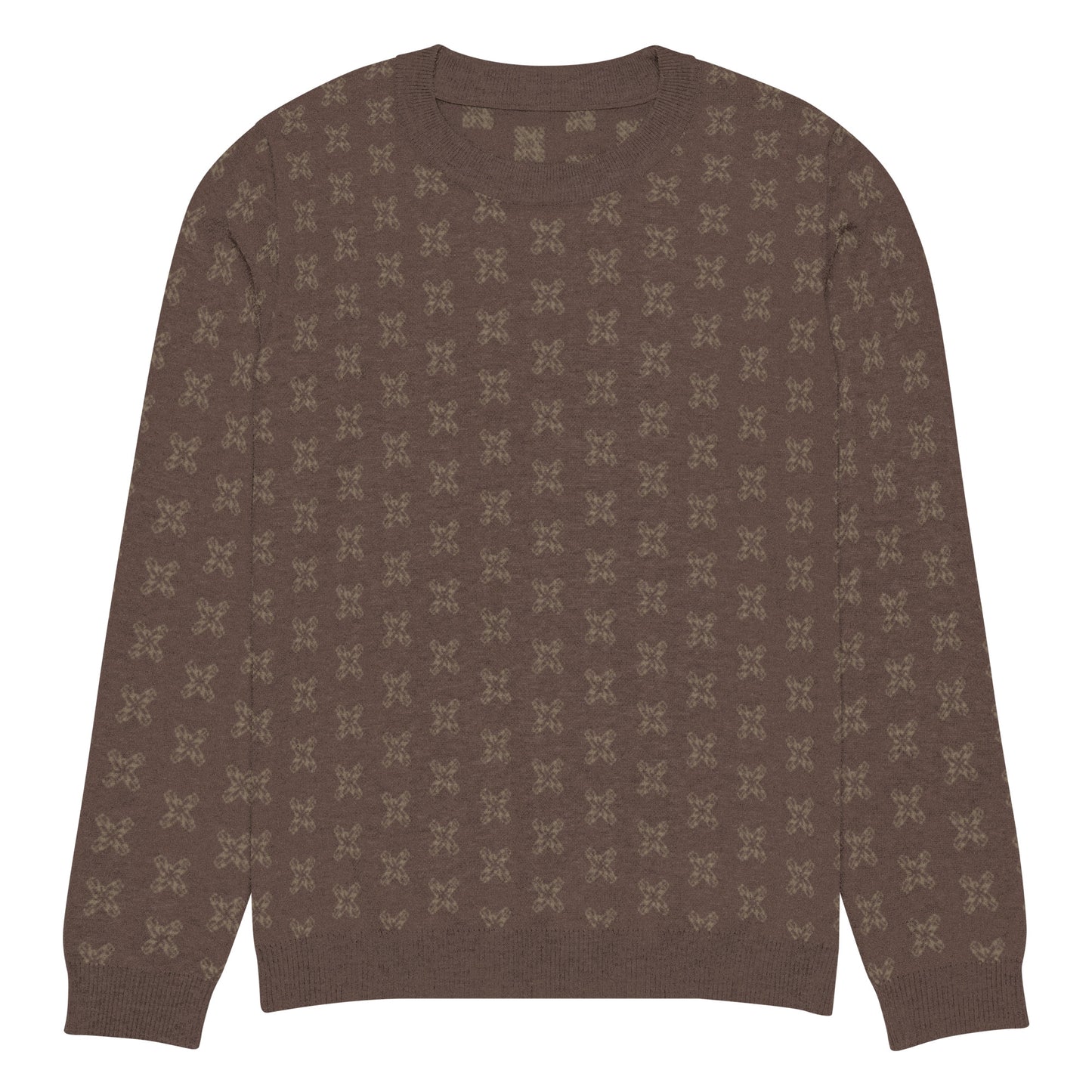 AZONTO Knitted crew neck sweater