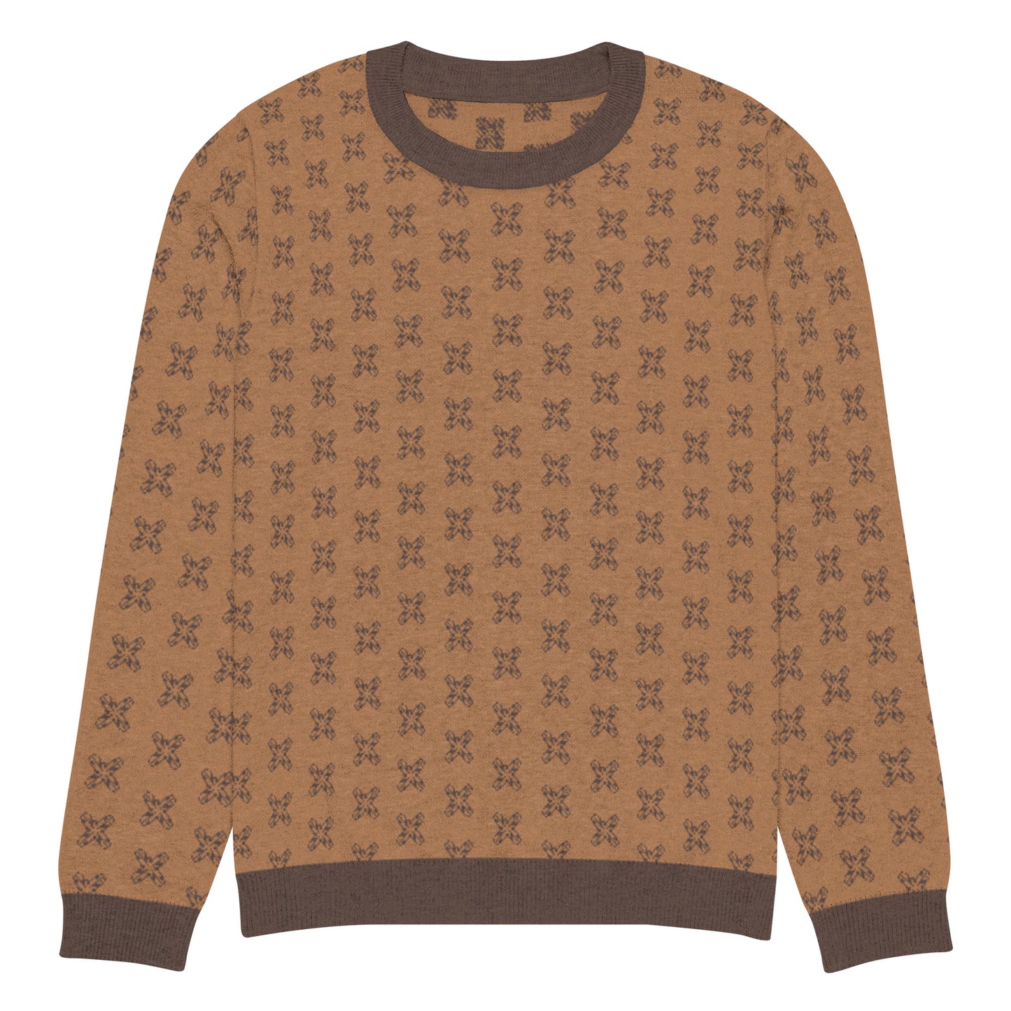 AZONTO Knitted crew neck sweater