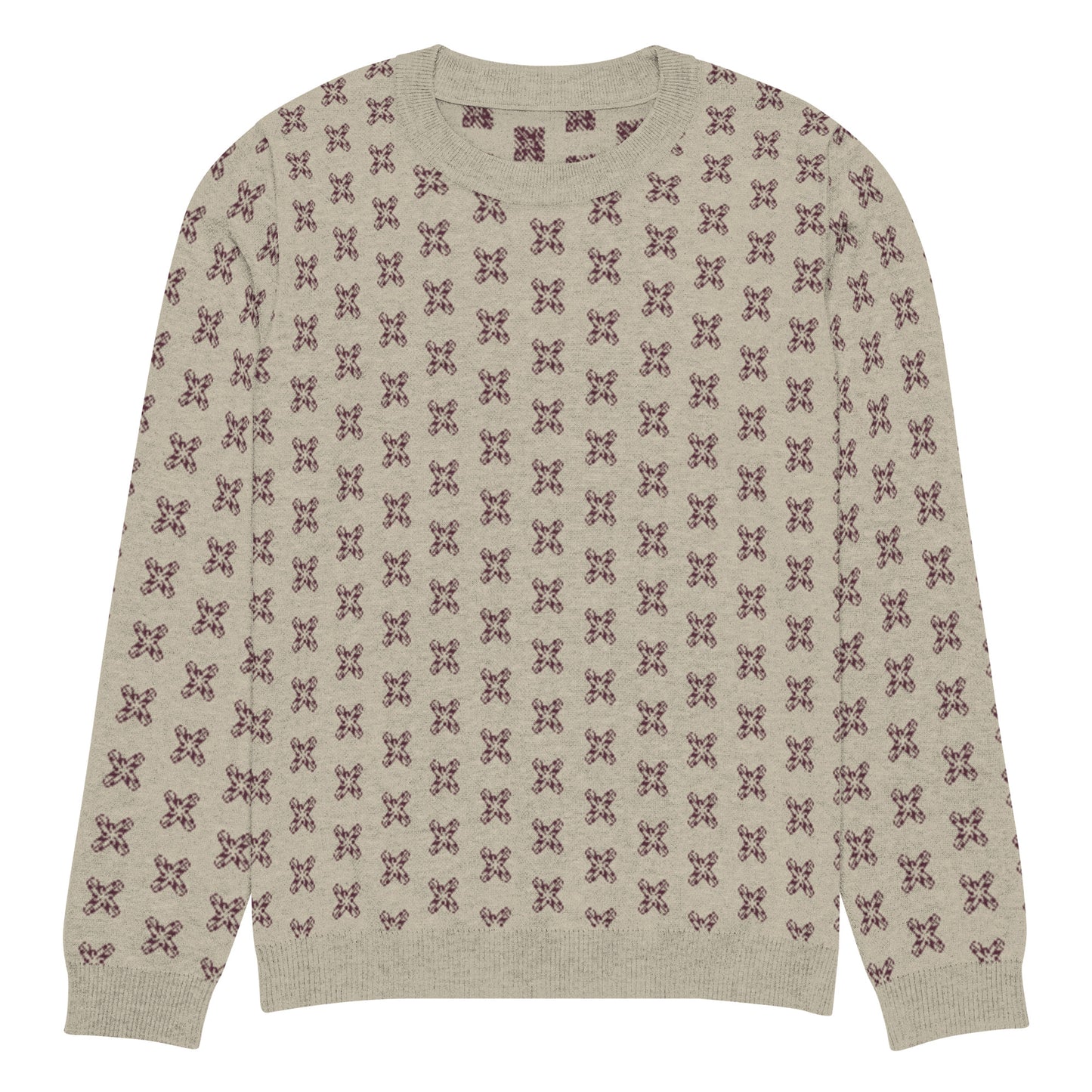 AZONTO Knitted crew neck sweater