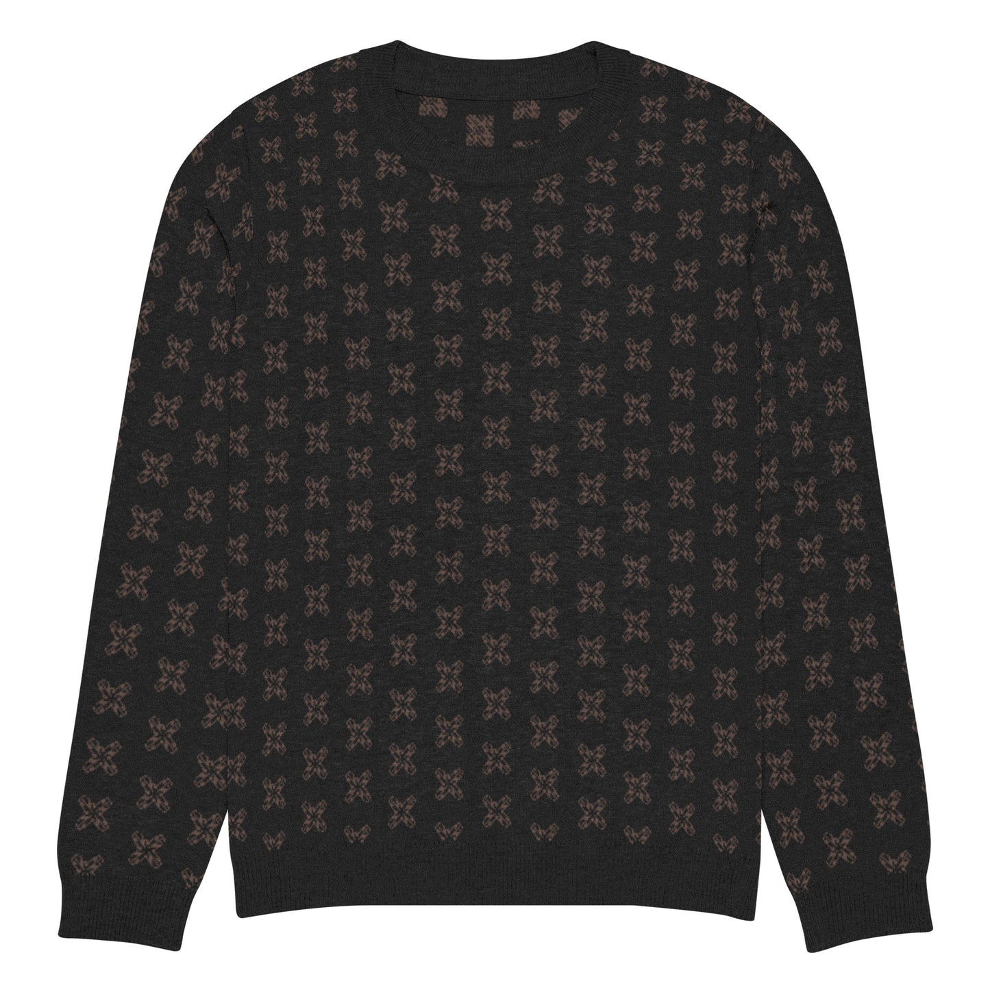 AZONTO Knitted crew neck sweater