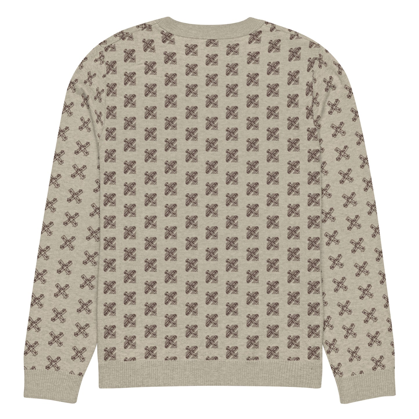 AZONTO Knitted crew neck sweater