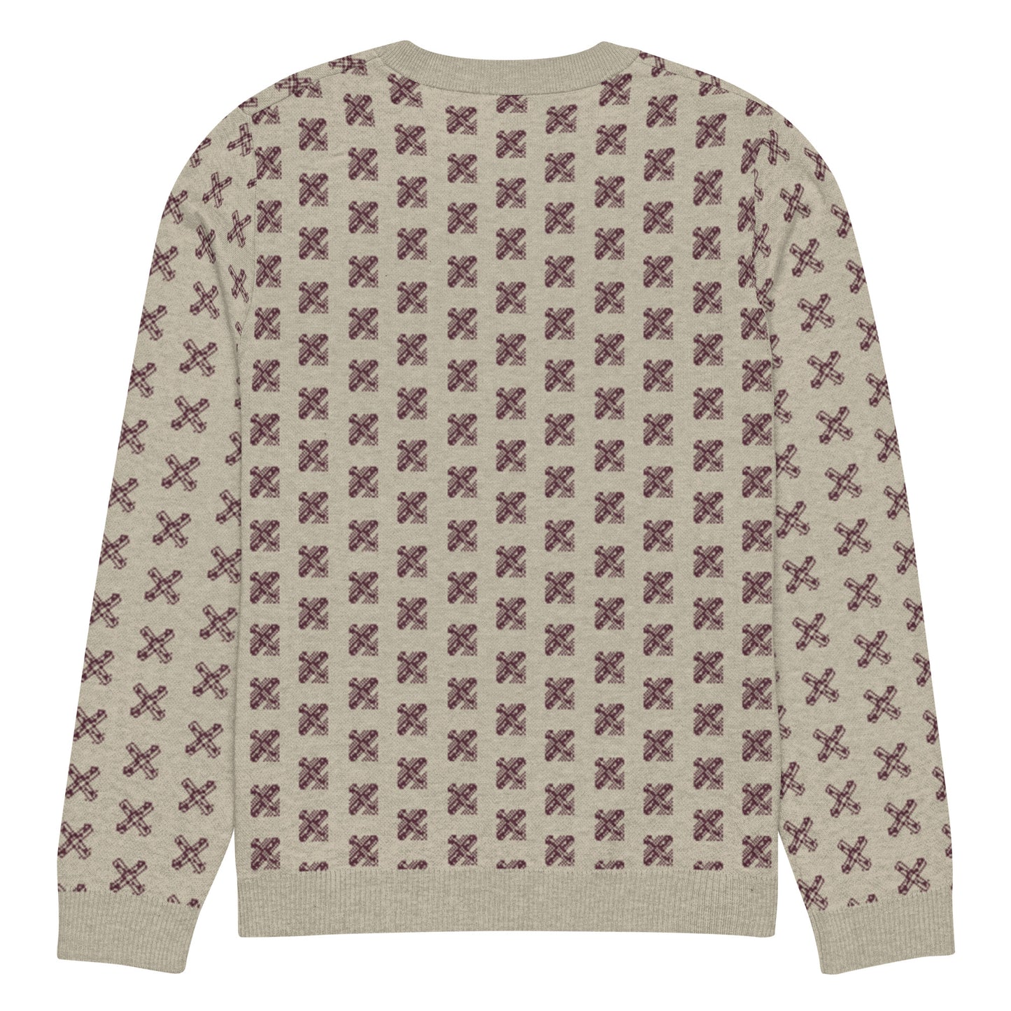AZONTO Knitted crew neck sweater