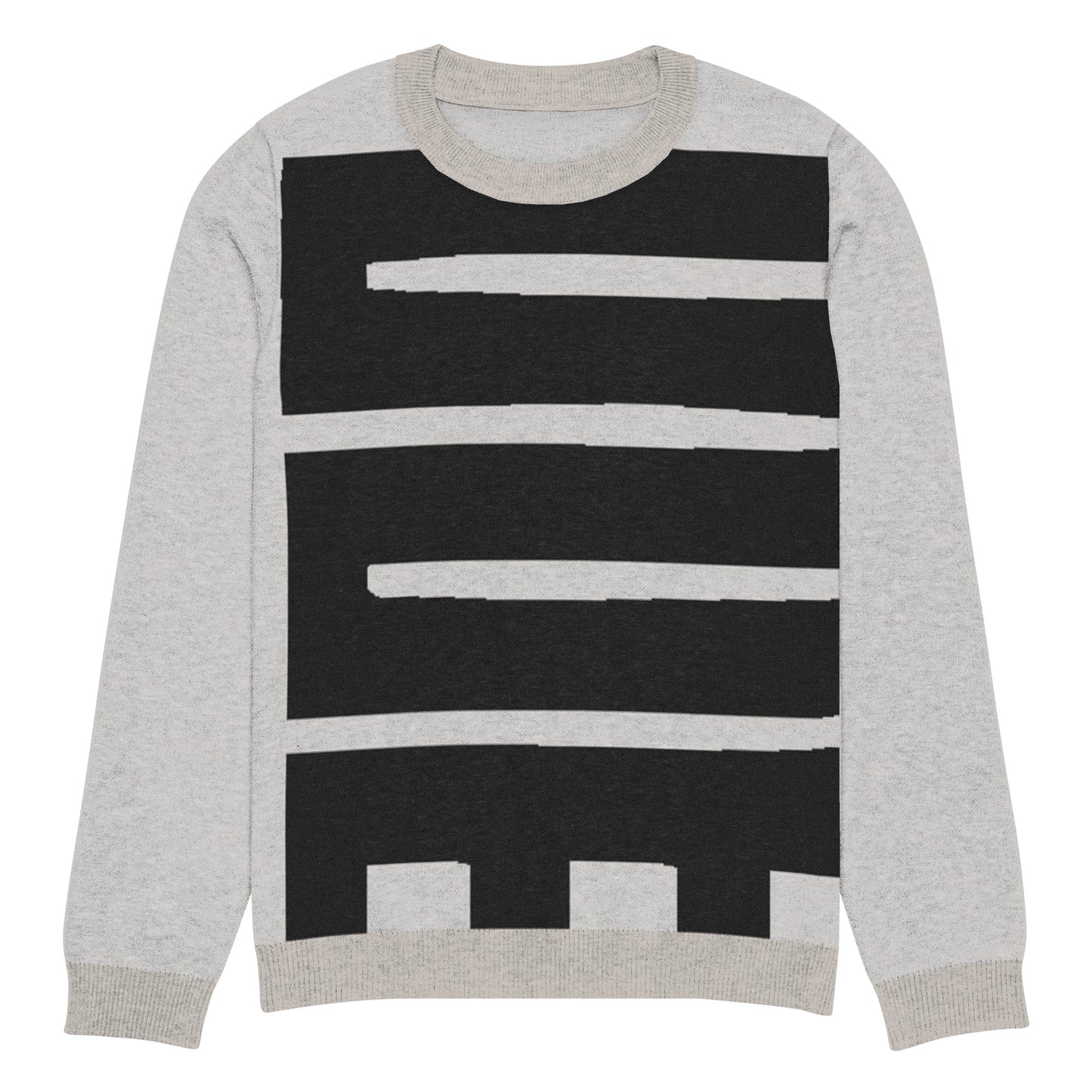 AZONTO Knitted crew neck sweater