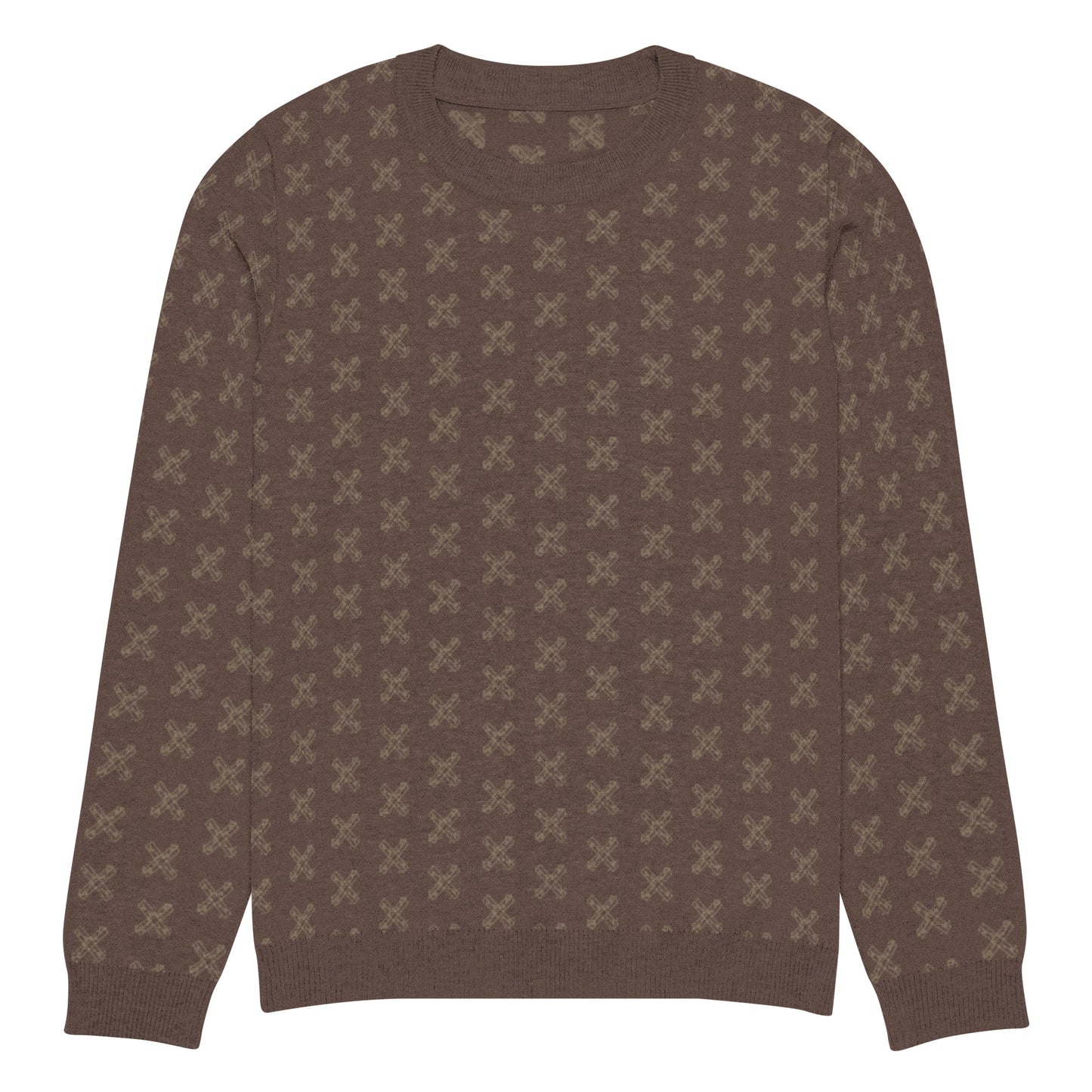 AZONTO Knitted crew neck sweater