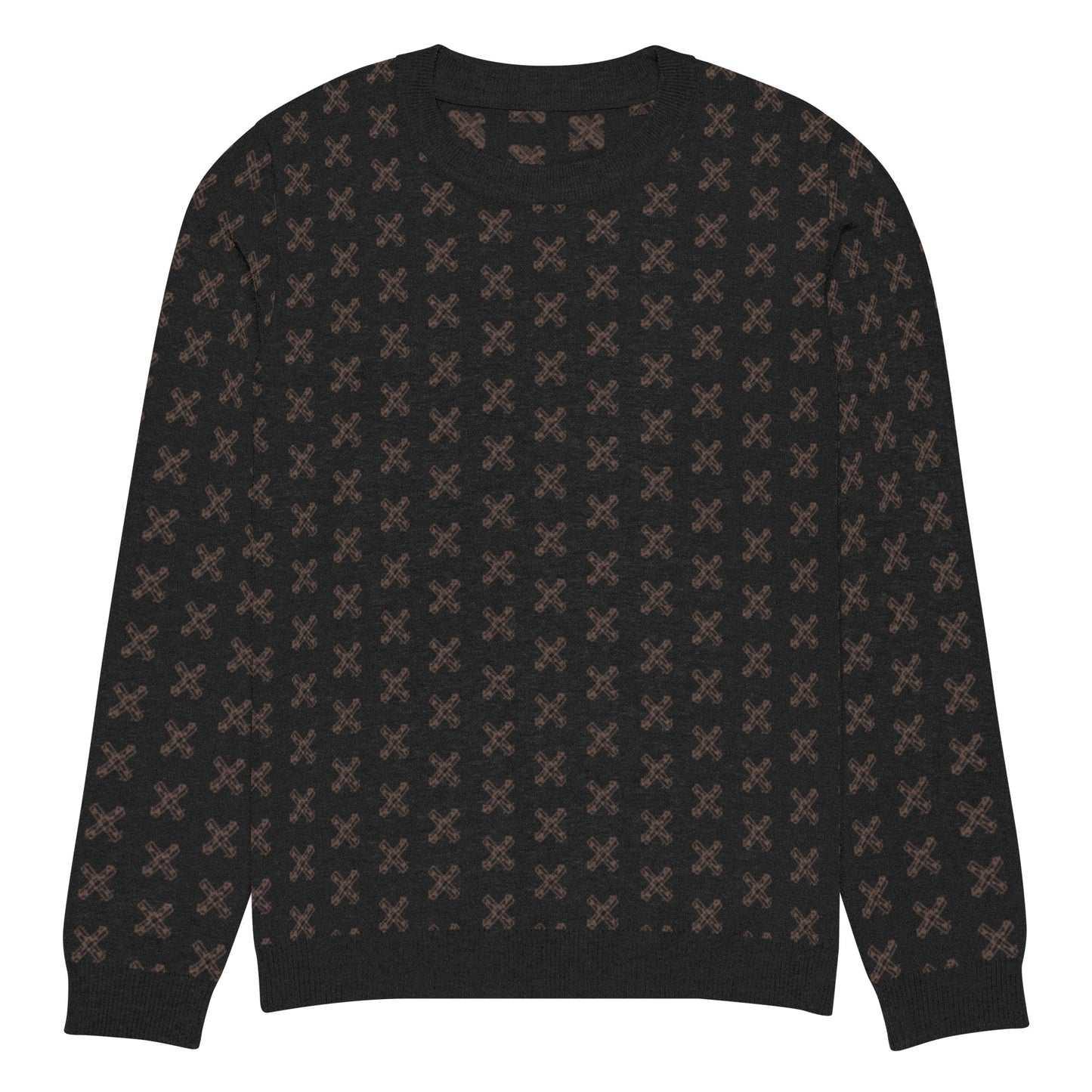 AZONTO Knitted crew neck sweater