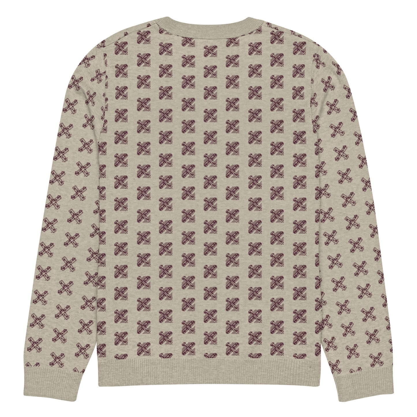 AZONTO Knitted crew neck sweater
