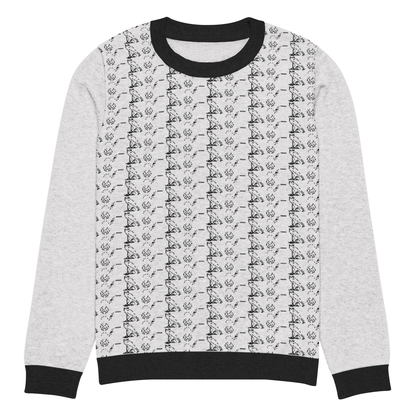 KEMET Knitted crew neck sweater