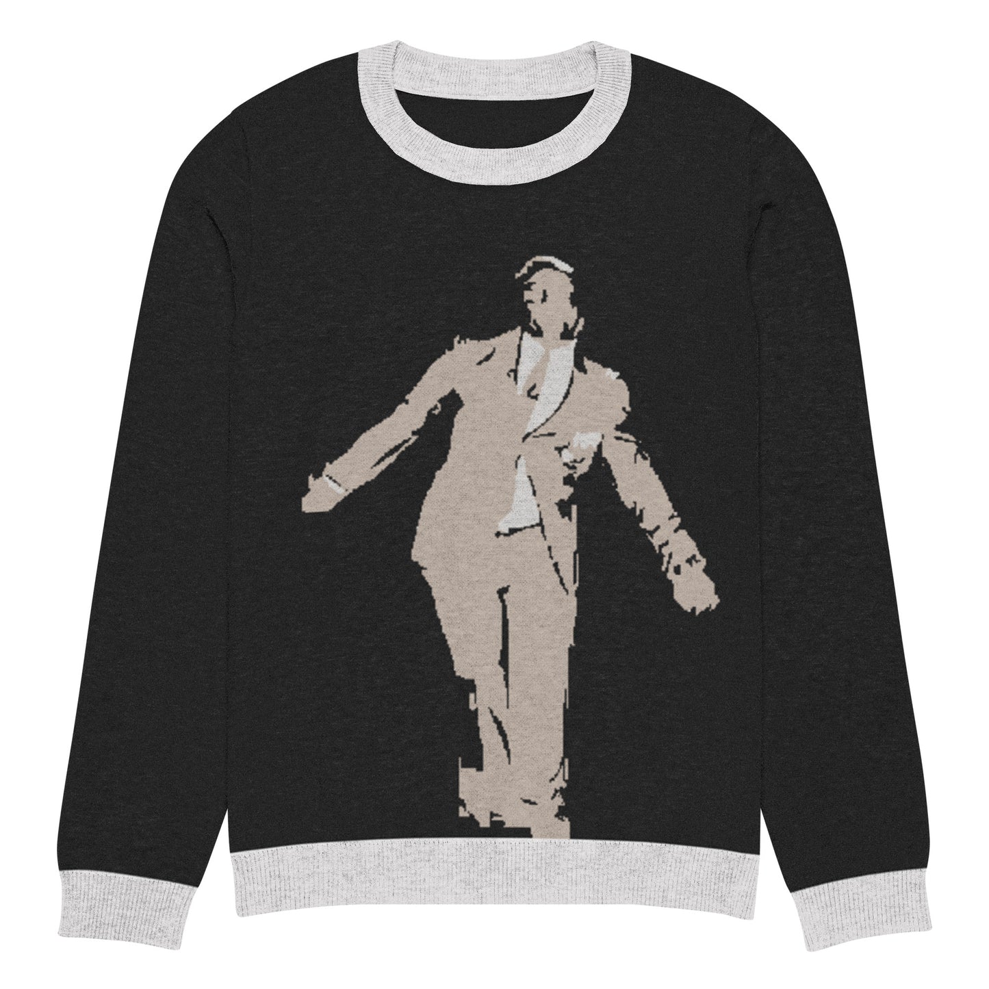 AZONTO Knitted crew neck sweater