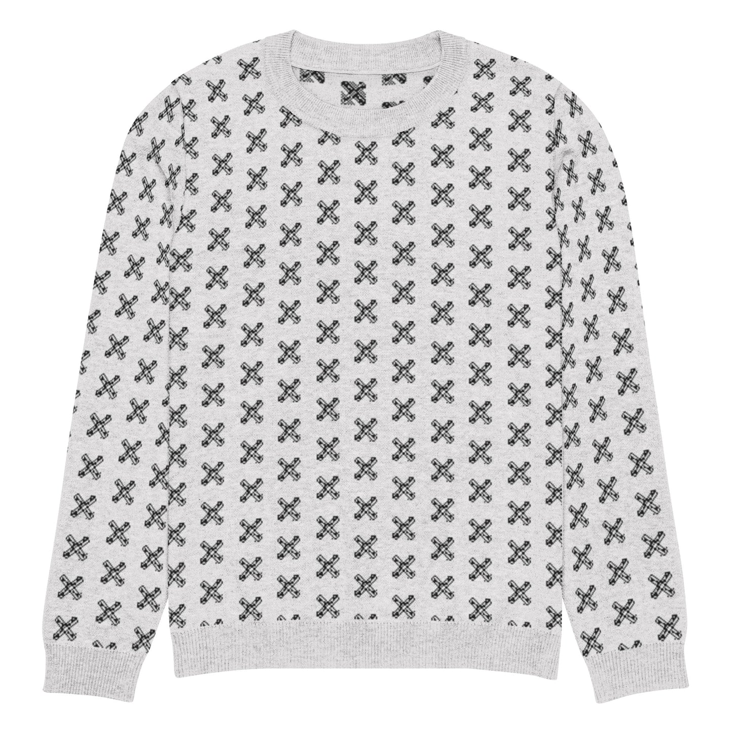 AZONTO Knitted crew neck sweater