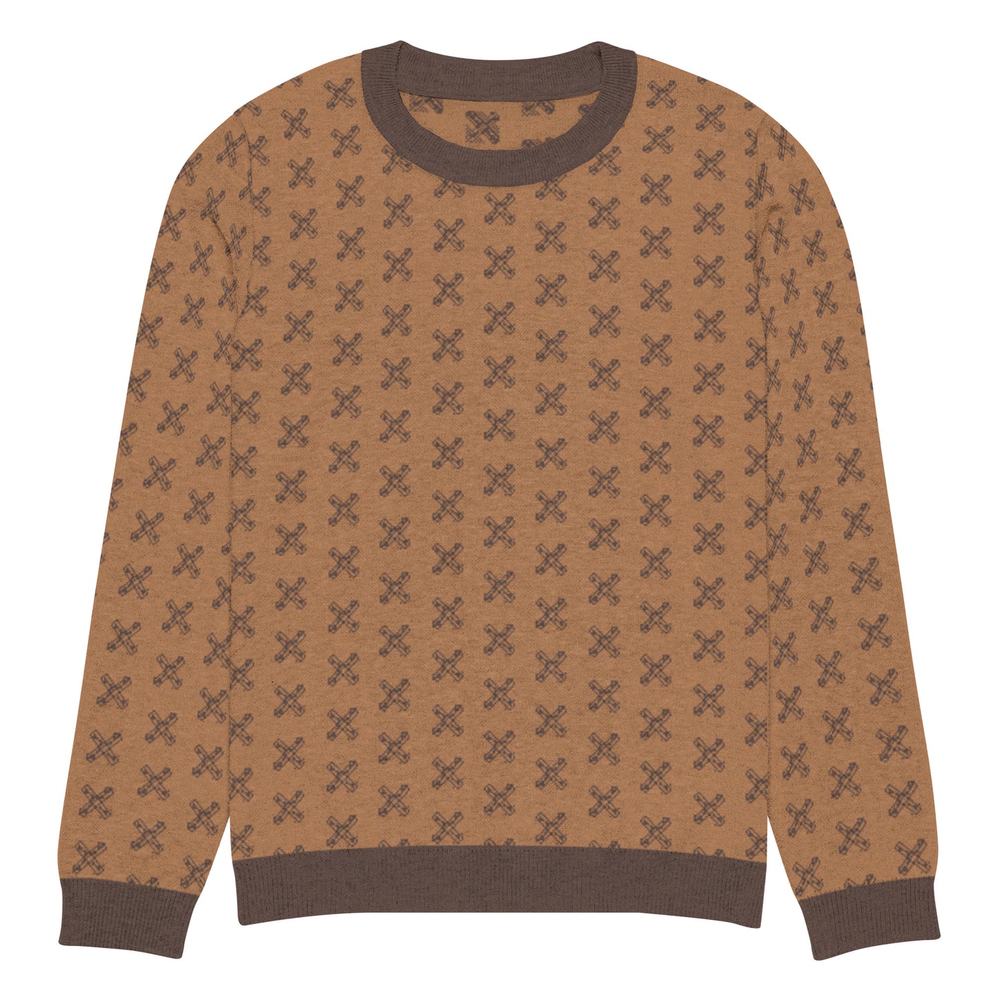 AZONTO Knitted crew neck sweater