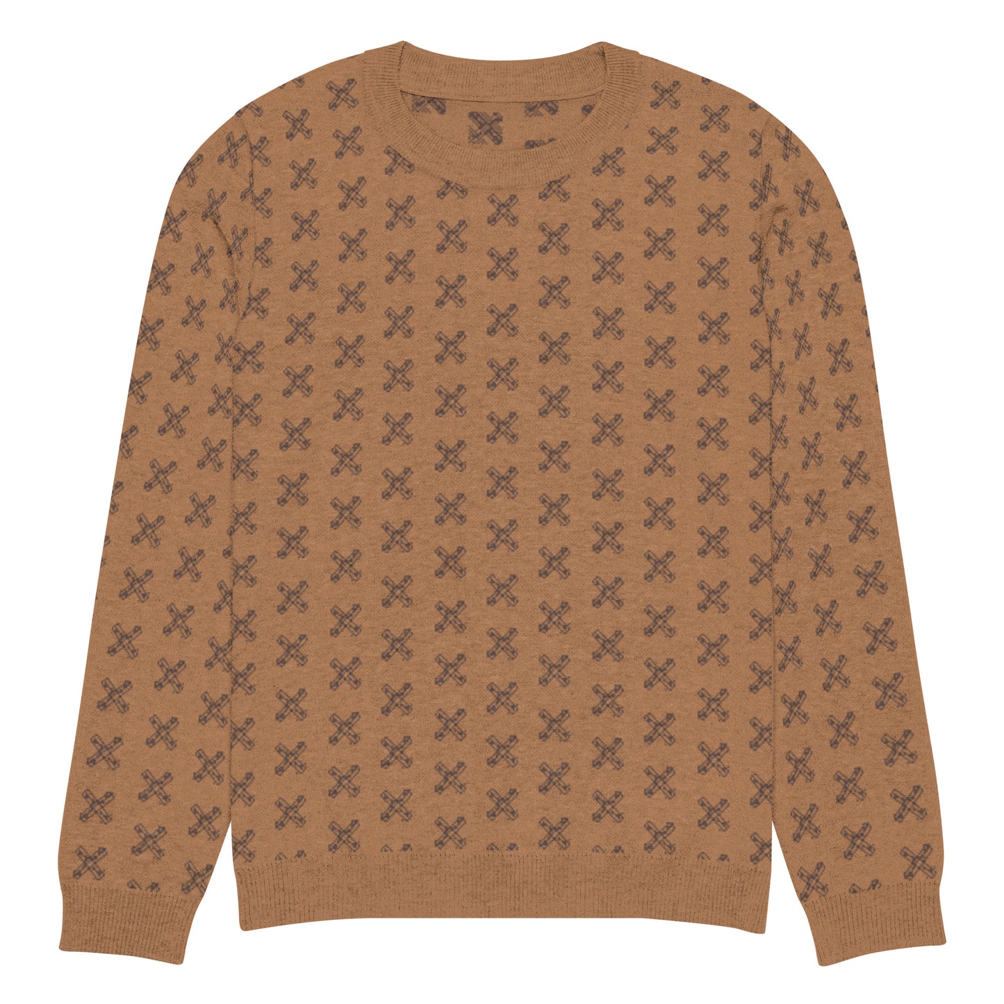 AZONTO Knitted crew neck sweater