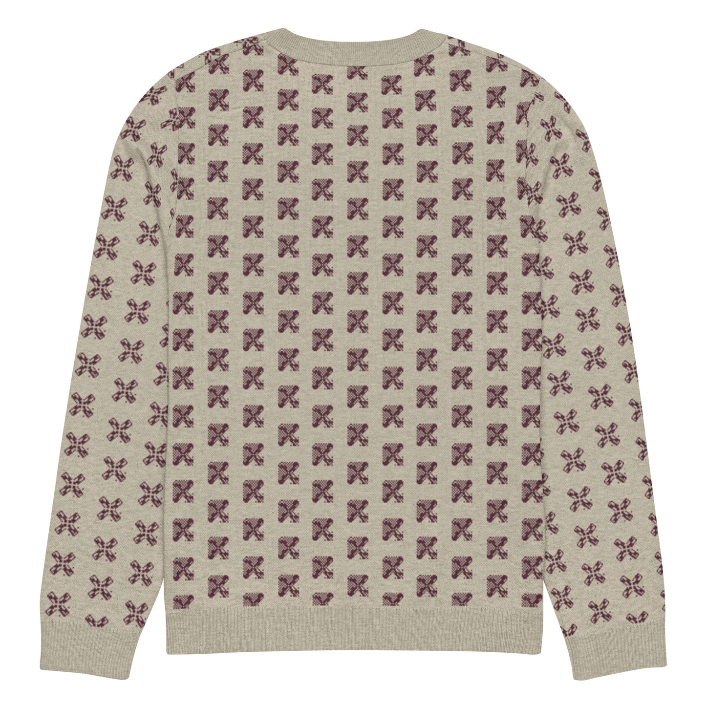 AZONTO Knitted crew neck sweater